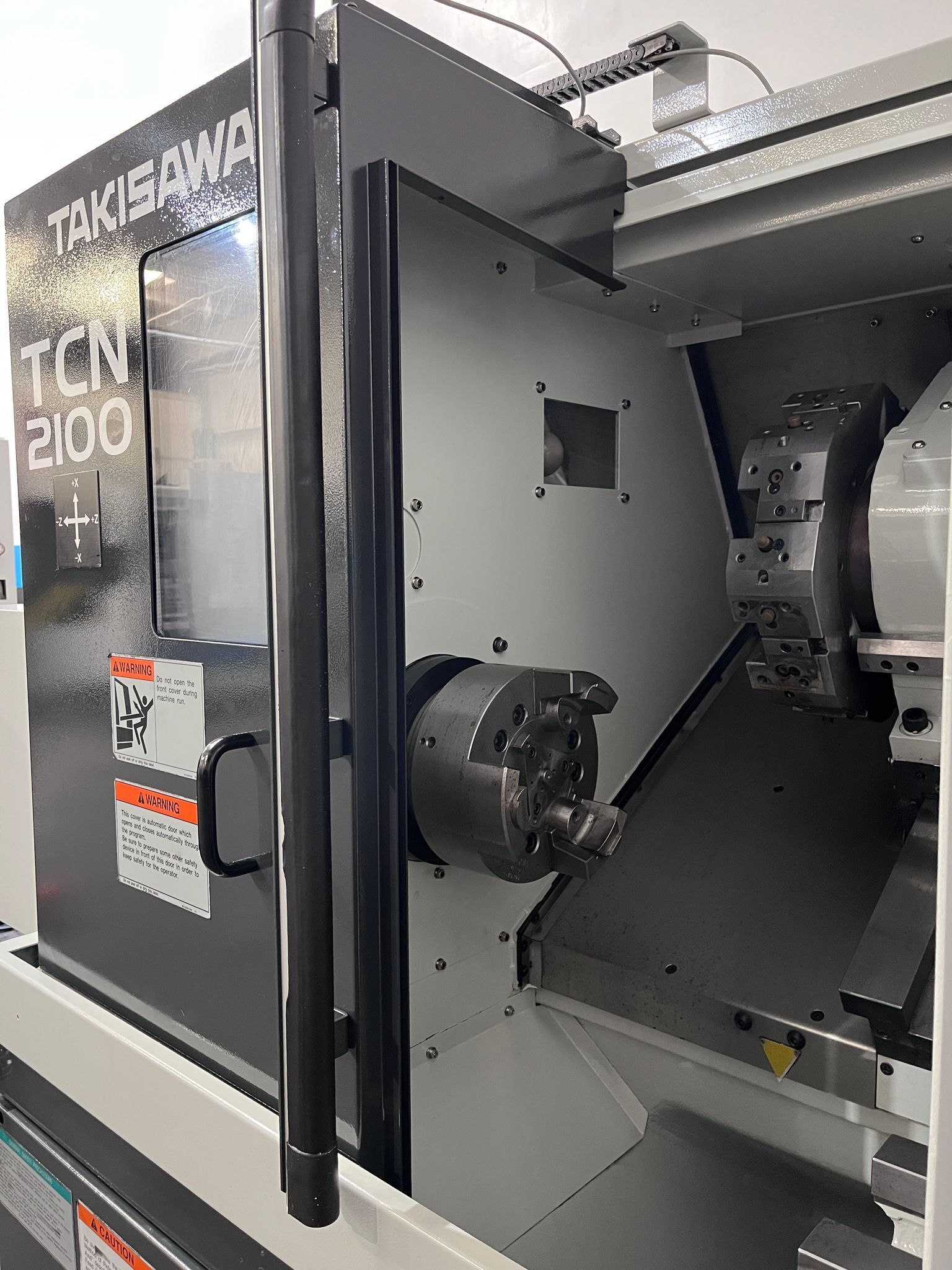Takisawa TCN-2100 L3 CNC Turning Center - 2016 Lathe 10