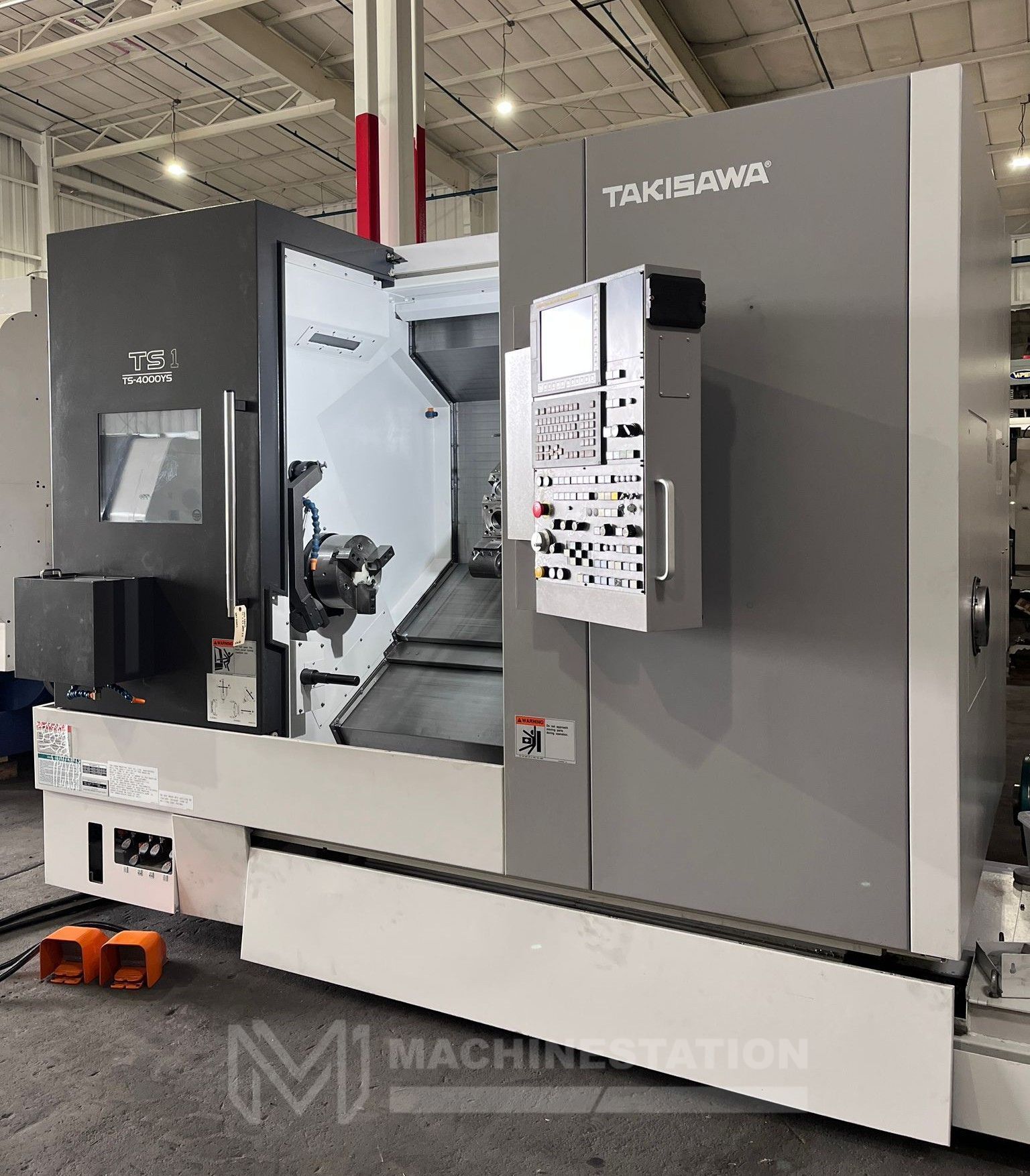 Used Takisawa TS-4000YS CNC Lathe (2021) | Y-Axis Sub-Spindle