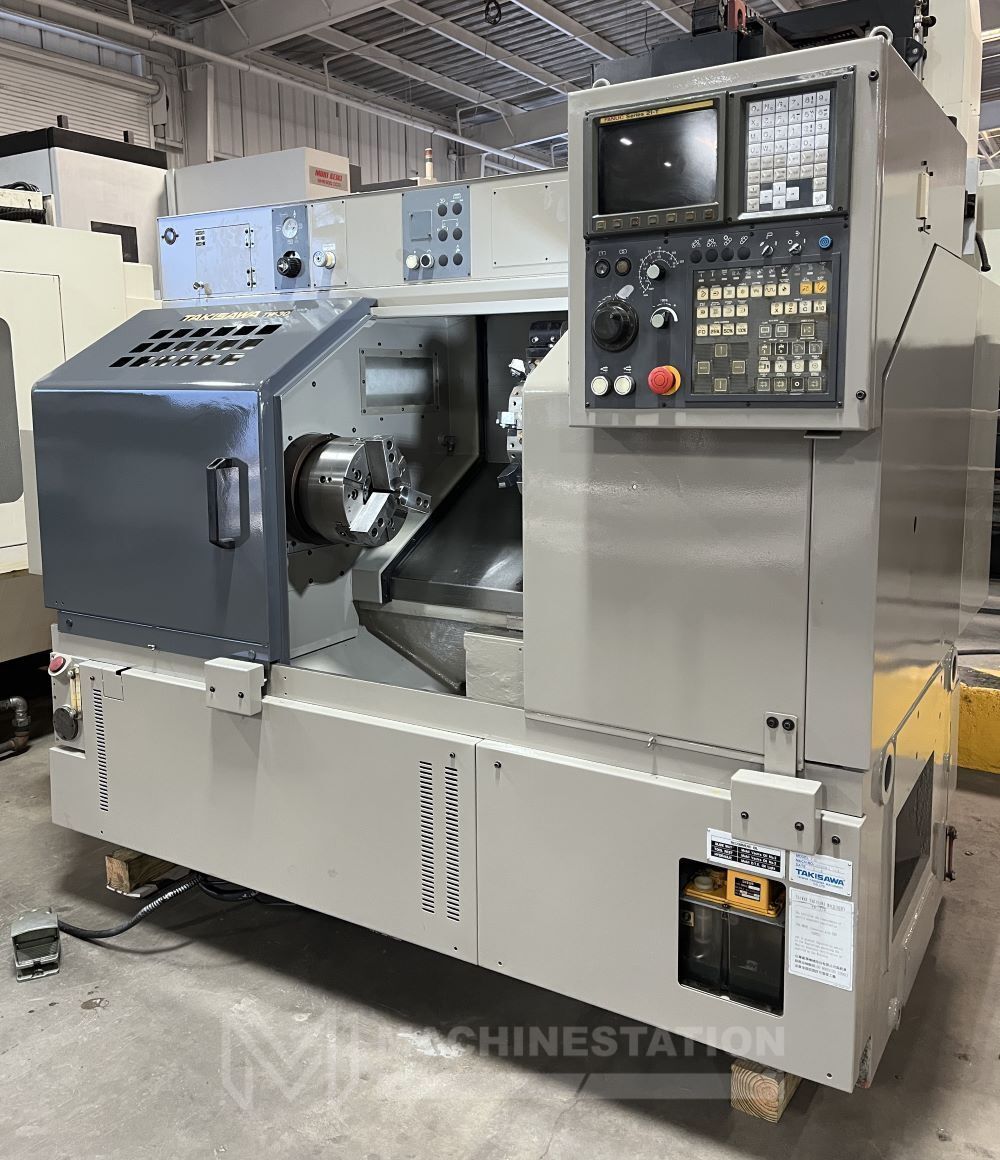 Used Takisawa TW-30 CNC Turning Center Lathe (1998) | Hi-Precision