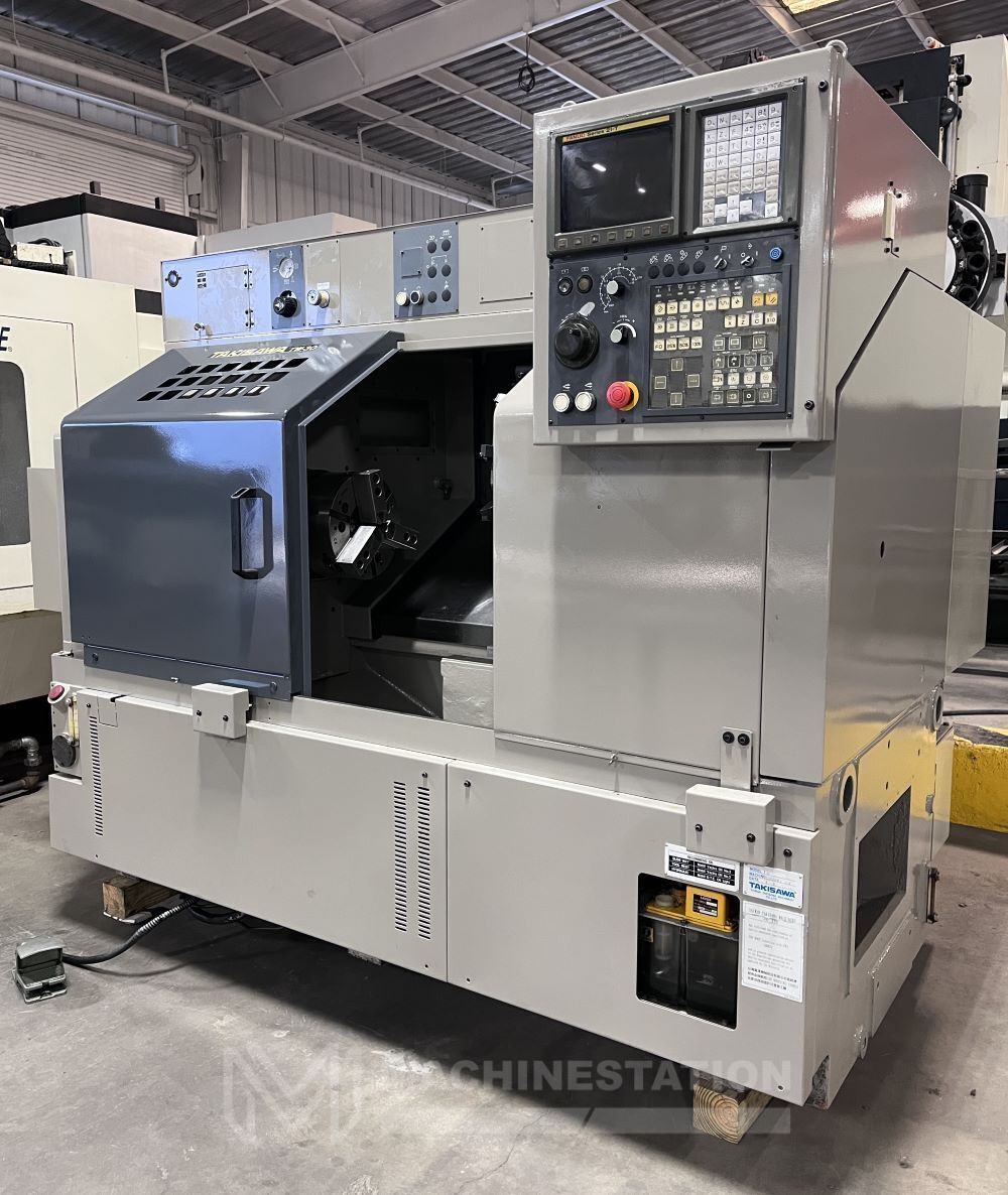Used Takisawa TW-30 CNC Turning Center Lathe (1998) | Hi-Precision
