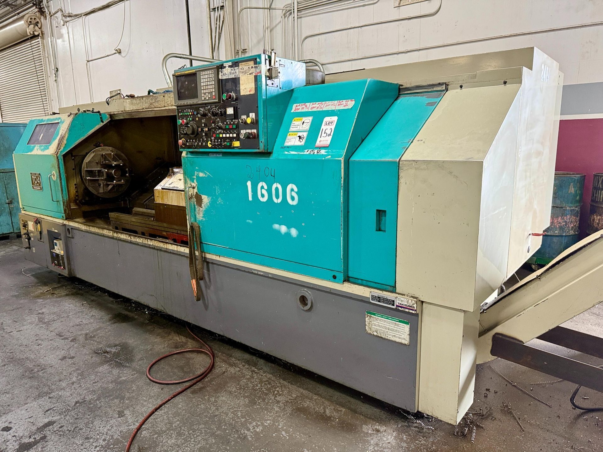 TAKISAWA TC-4 CNC TURNING CENTER - 2000 MM LONG BED 1