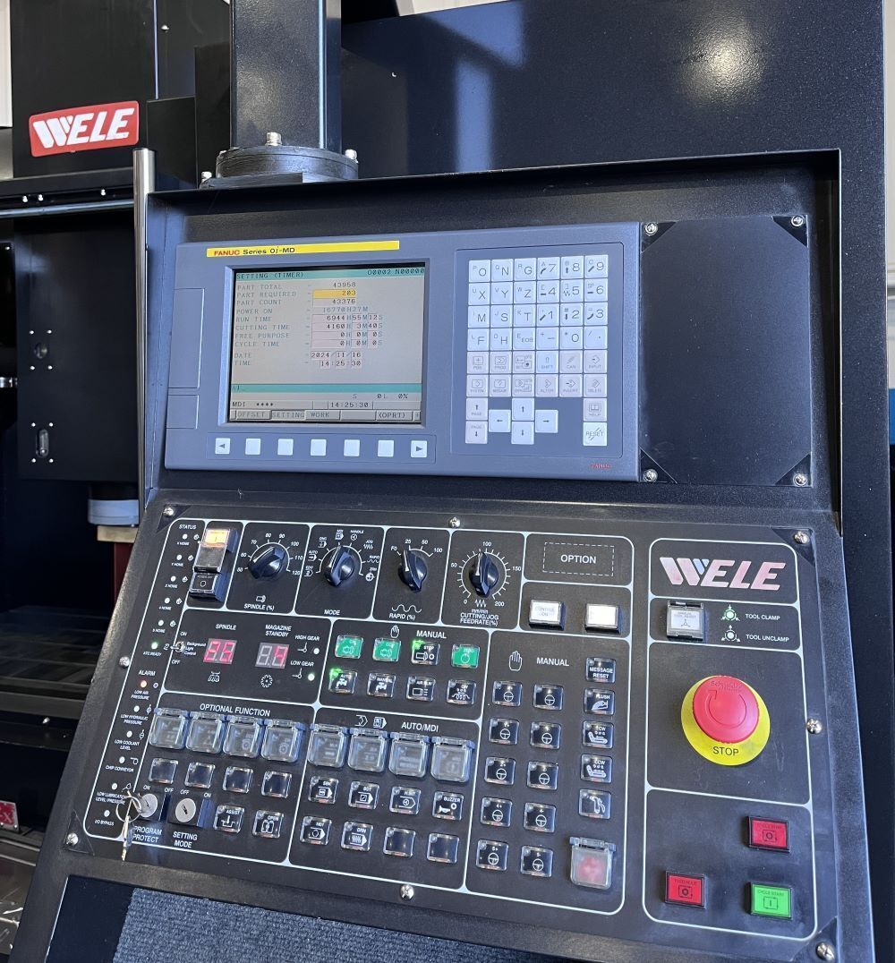Toyoda Wele Stealth AA1165 CNC Vertical Machining Center - Mill 6