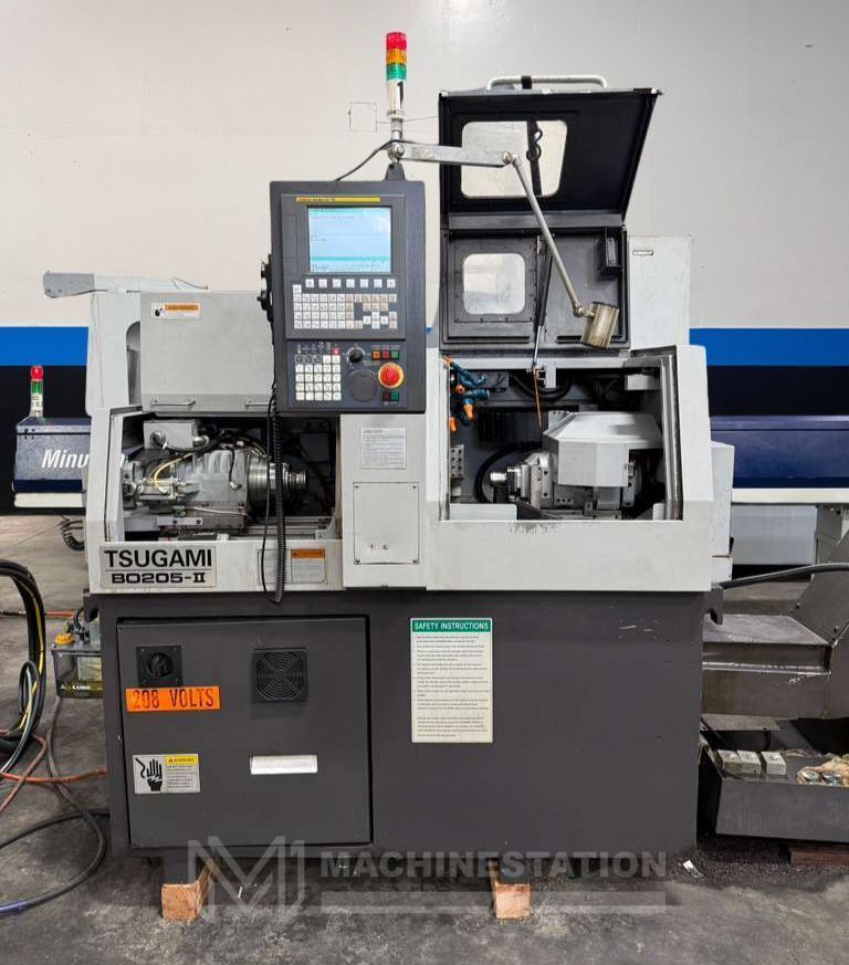 Tsugami B0205-II CNC Swiss Type Automatic Lathe 1