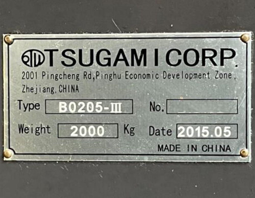 Tsugami B0205-III CNC Swiss Type Automatic Lathe 21