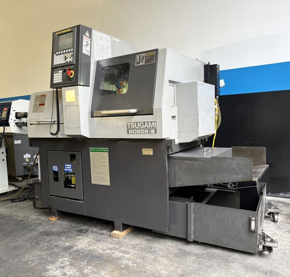 Tsugami B0205-III CNC Swiss Type Automatic Lathe 4
