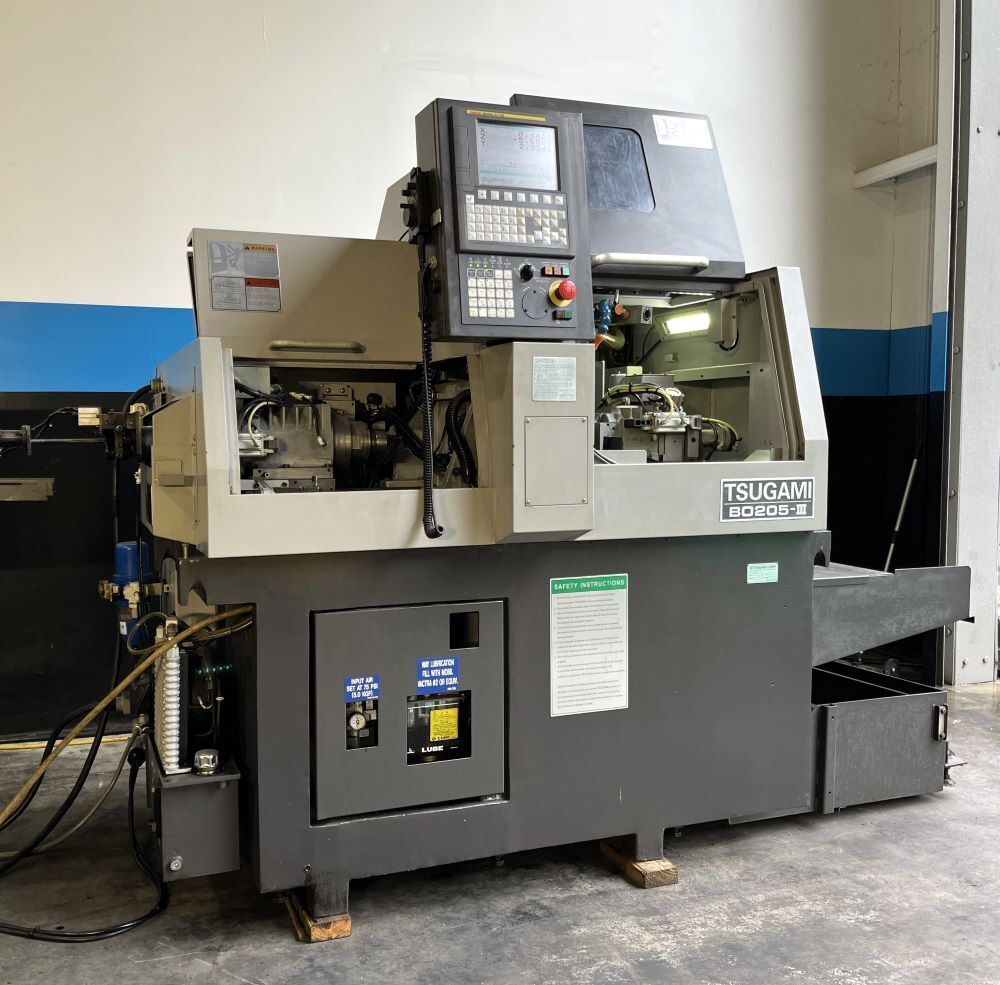 Tsugami B0205-III CNC Swiss Type Automatic Lathe 3