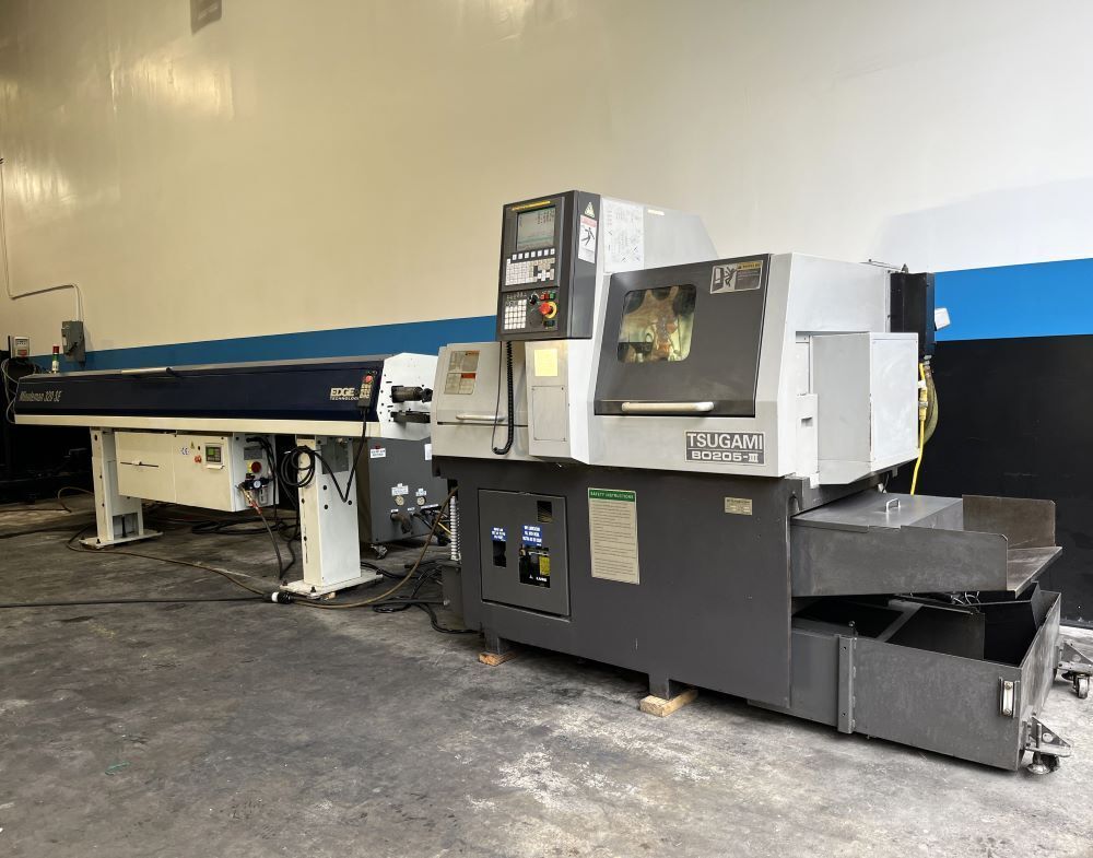 Tsugami B0205-III CNC Swiss Type Automatic Lathe 7