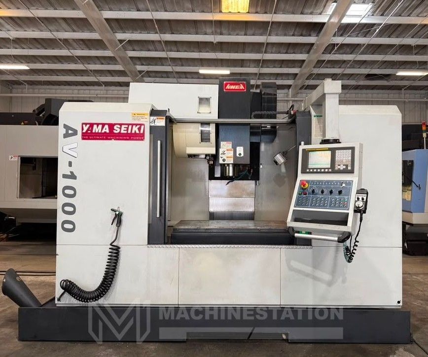 Yama Seiki AV-1000 CNC Vertical Machining Center - 10000 RPM Mill 0