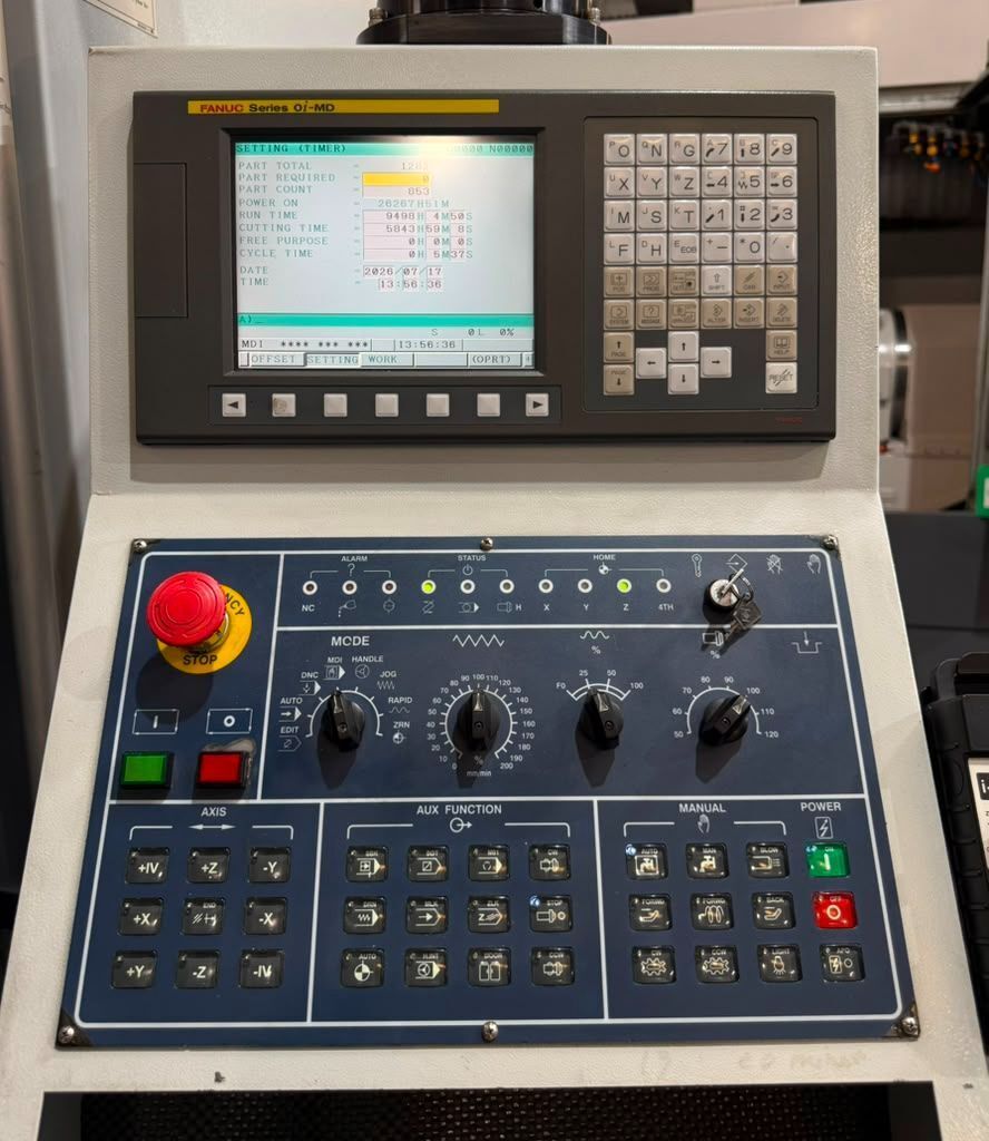 Yama Seiki AV-1000 CNC Vertical Machining Center - 10000 RPM Mill 5