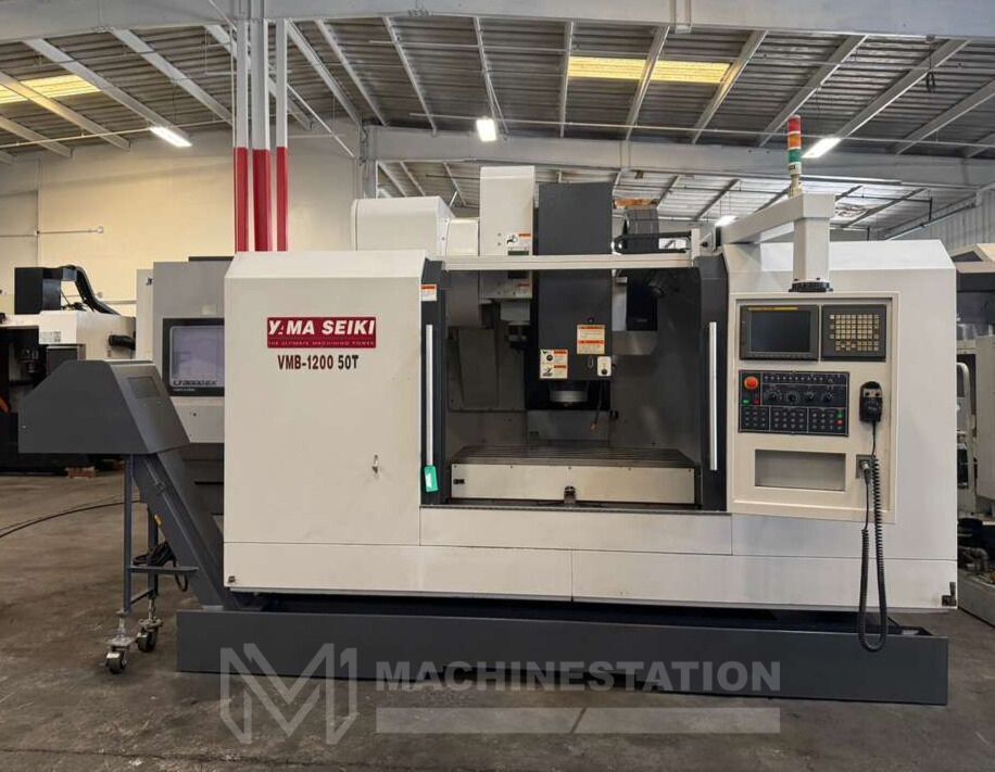 Yama Seiki VMB-1200/50 CNC Vertical Machining Center - 50 Taper Mill 0