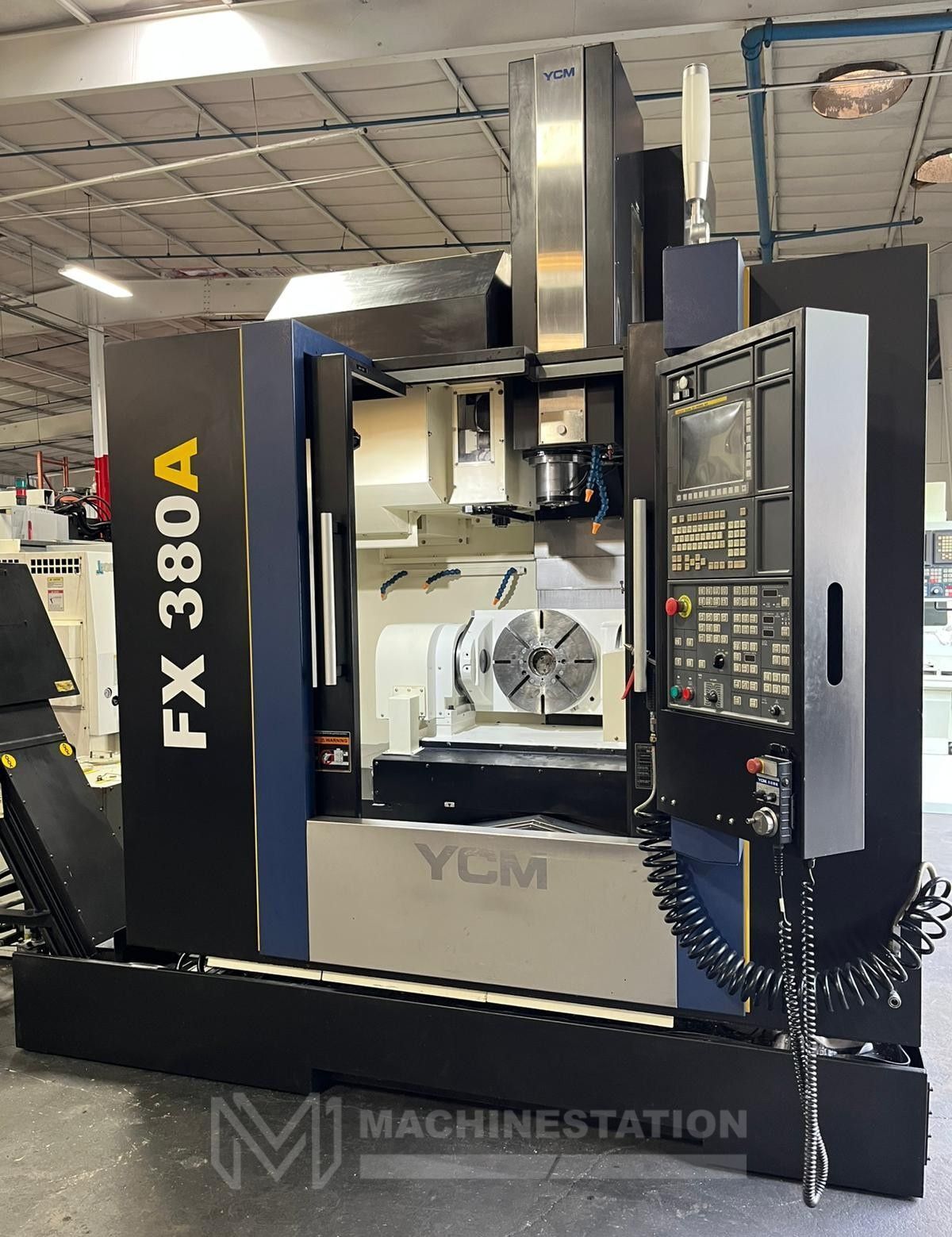YCM FX-380A 5 Axis CNC Vertical Machining Center - Mill 2