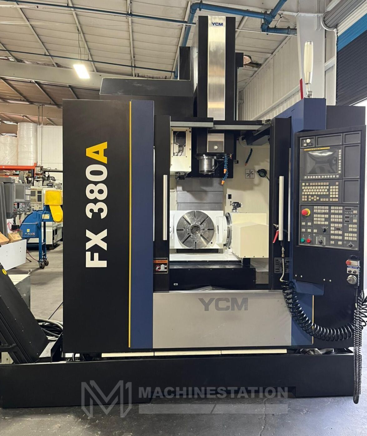 YCM FX-380A 5 Axis CNC Vertical Machining Center - Mill 1