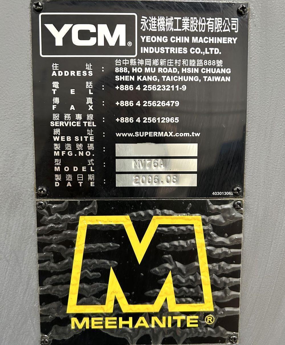 YCM MV-76A CNC Vertical Machining Center - Mill 18