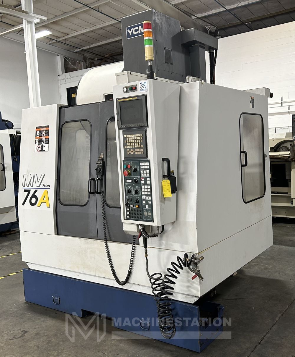 YCM MV-76A CNC Vertical Machining Center - Mill 4