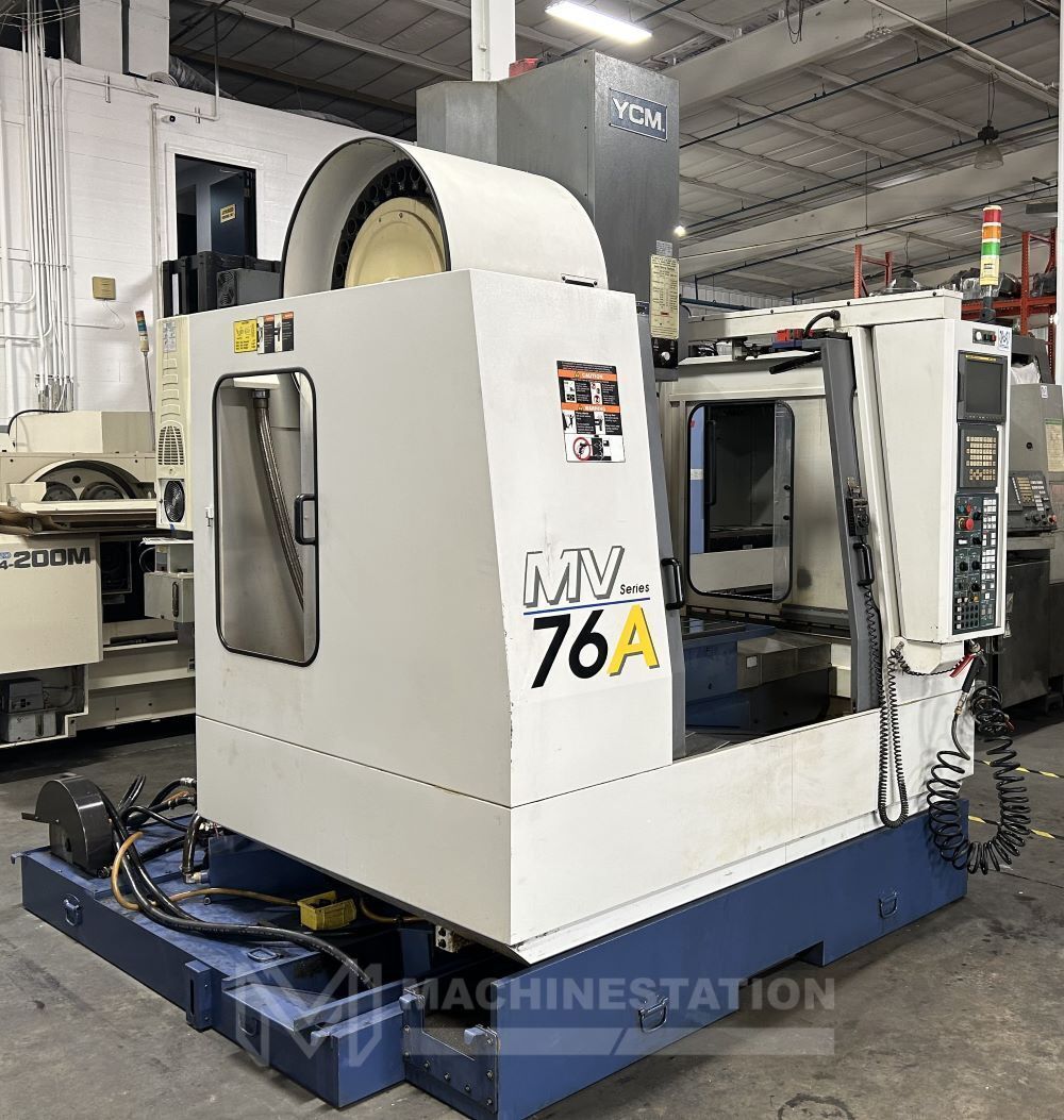 YCM MV-76A CNC Vertical Machining Center - Mill 3