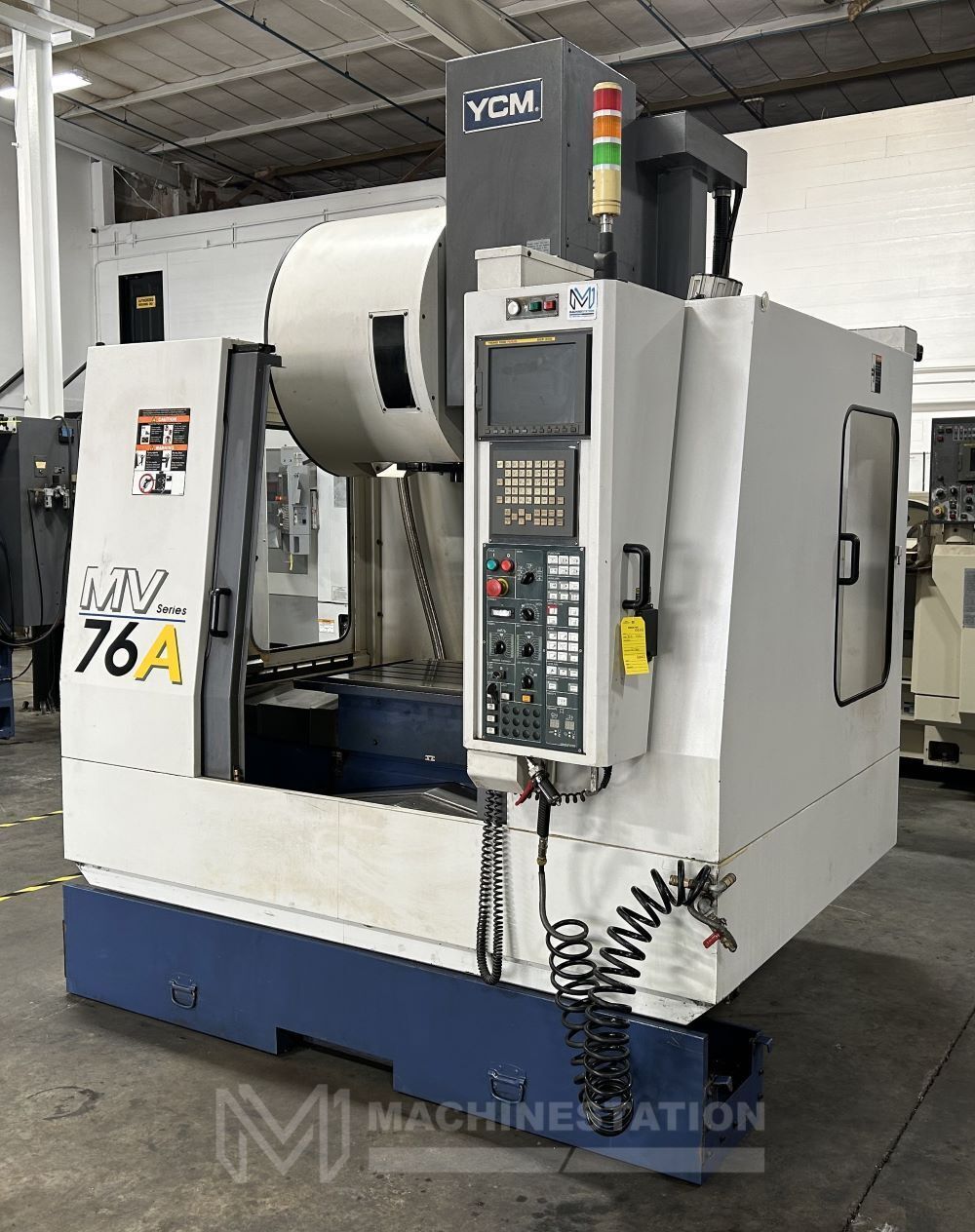 YCM MV-76A CNC Vertical Machining Center - Mill 5