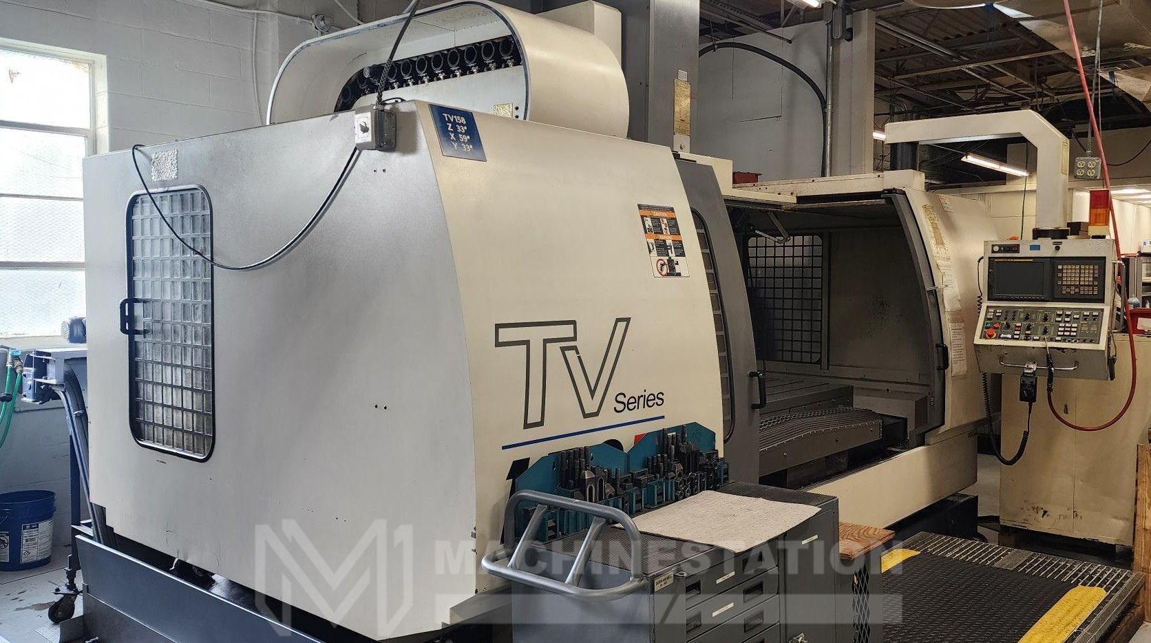 YCM TV-158B CNC Vertical Machining Center - 50 Taper 10000 RPM Mill 2