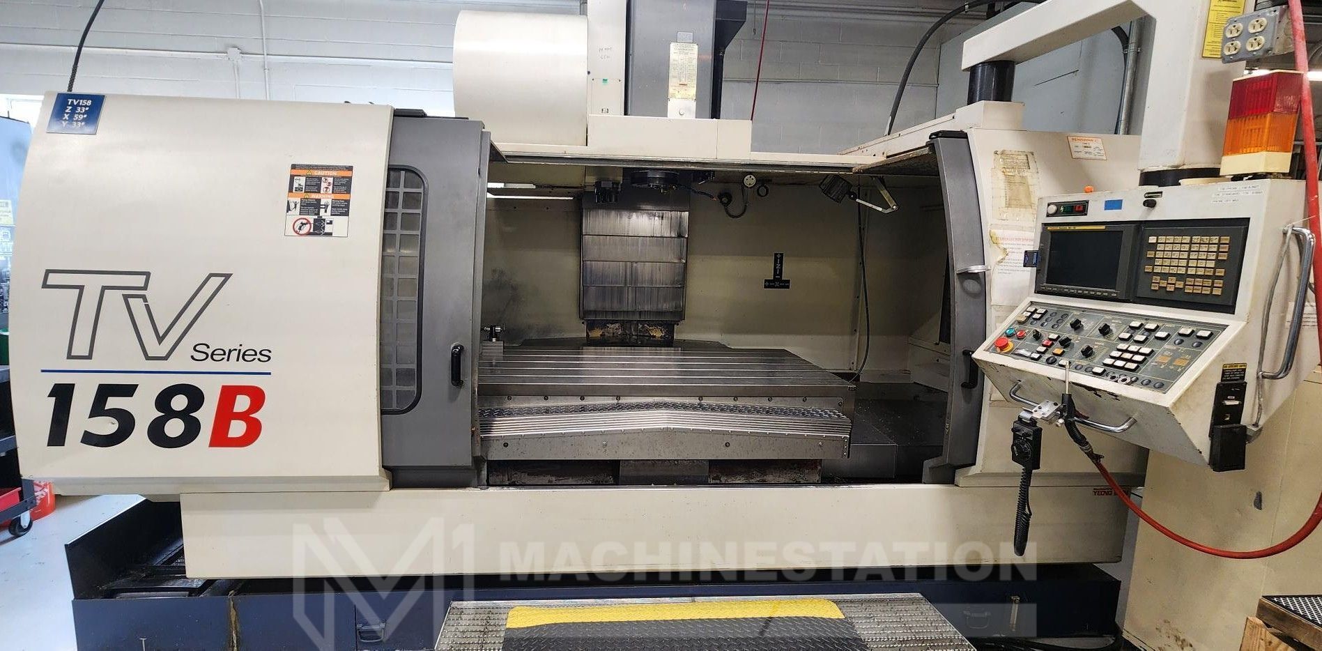 YCM TV-158B CNC Vertical Machining Center - 50 Taper 10000 RPM Mill 0