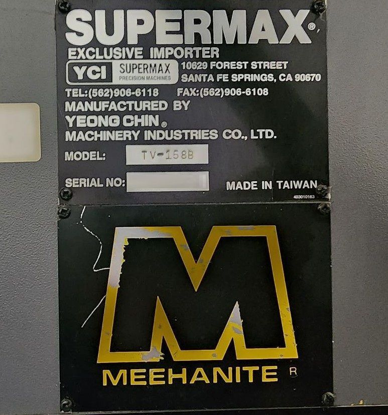 YCM TV-158B CNC Vertical Machining Center - 50 Taper 10000 RPM Mill 7
