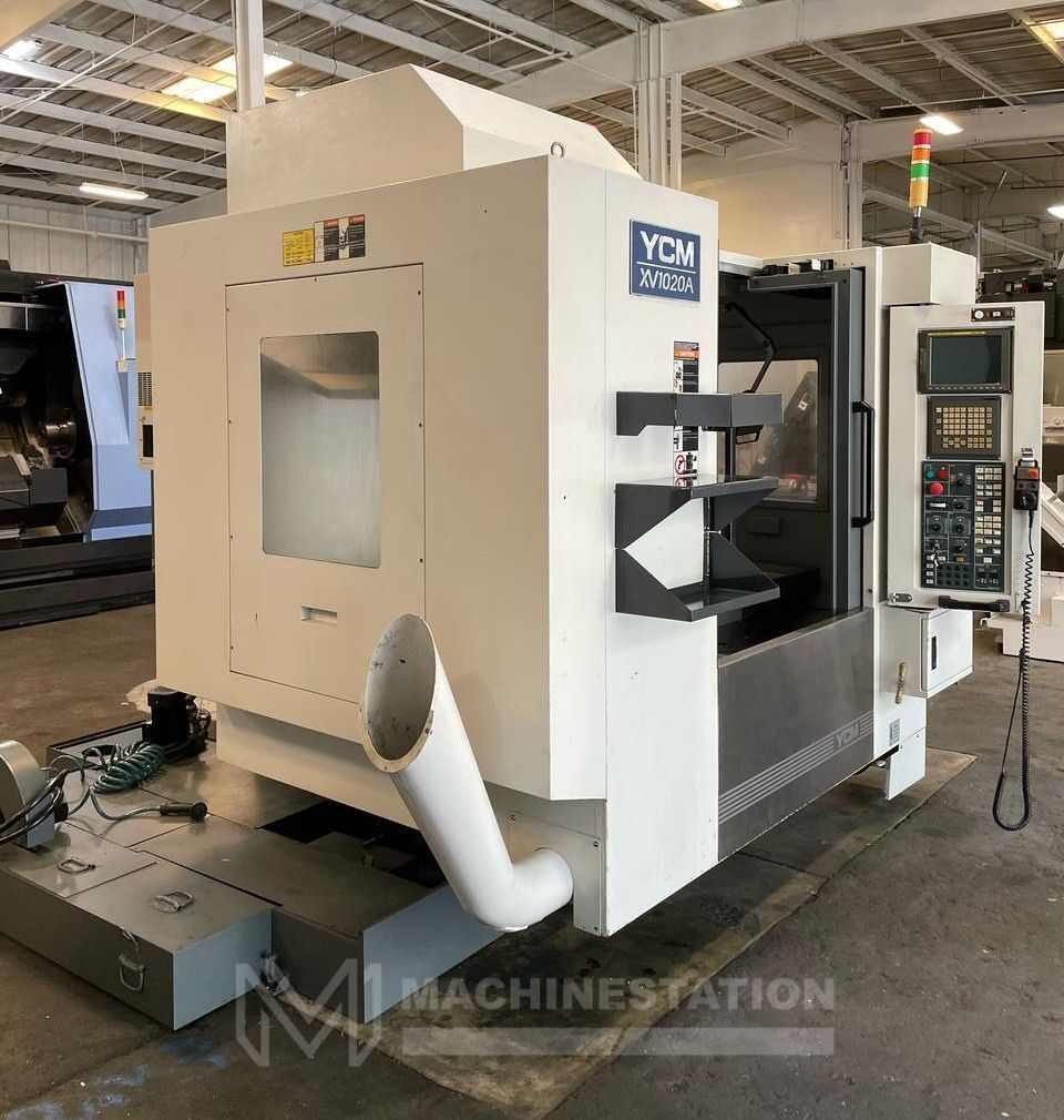 YCM XV1020A CNC Vertical Machining Center - 4th Axis Mill 1