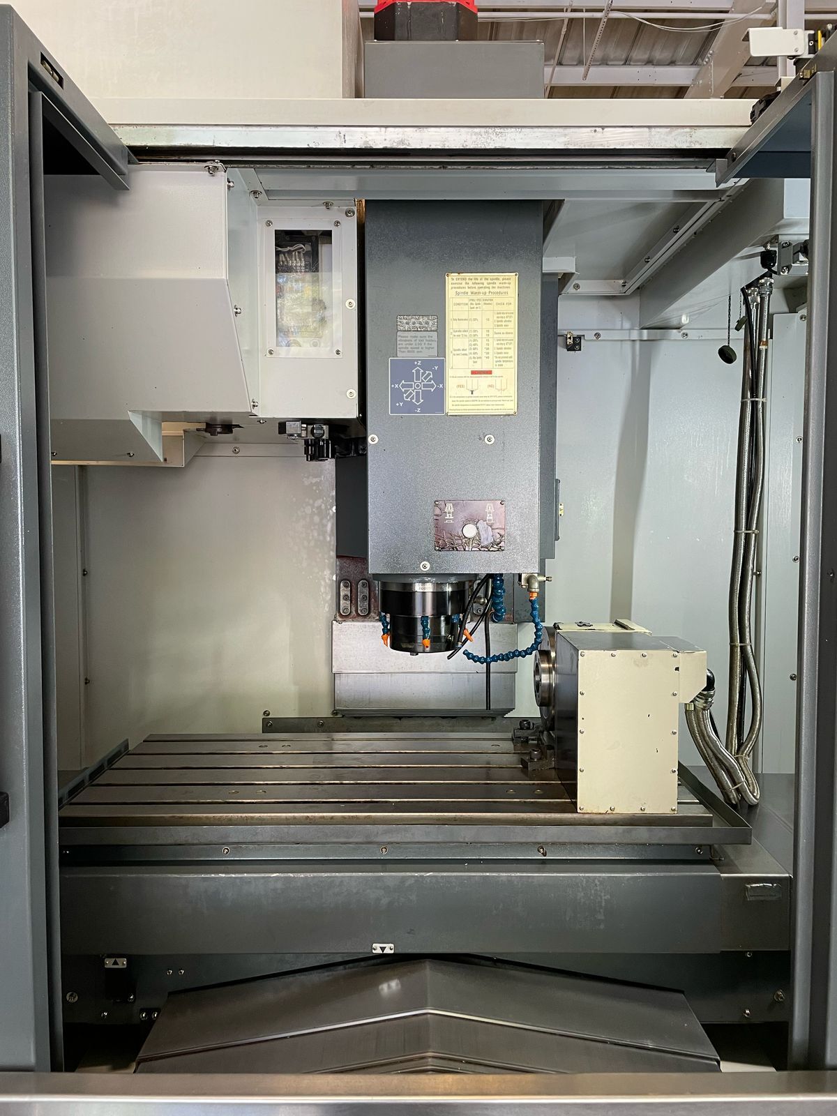 YCM XV1020A CNC Vertical Machining Center - 4th Axis Mill 9
