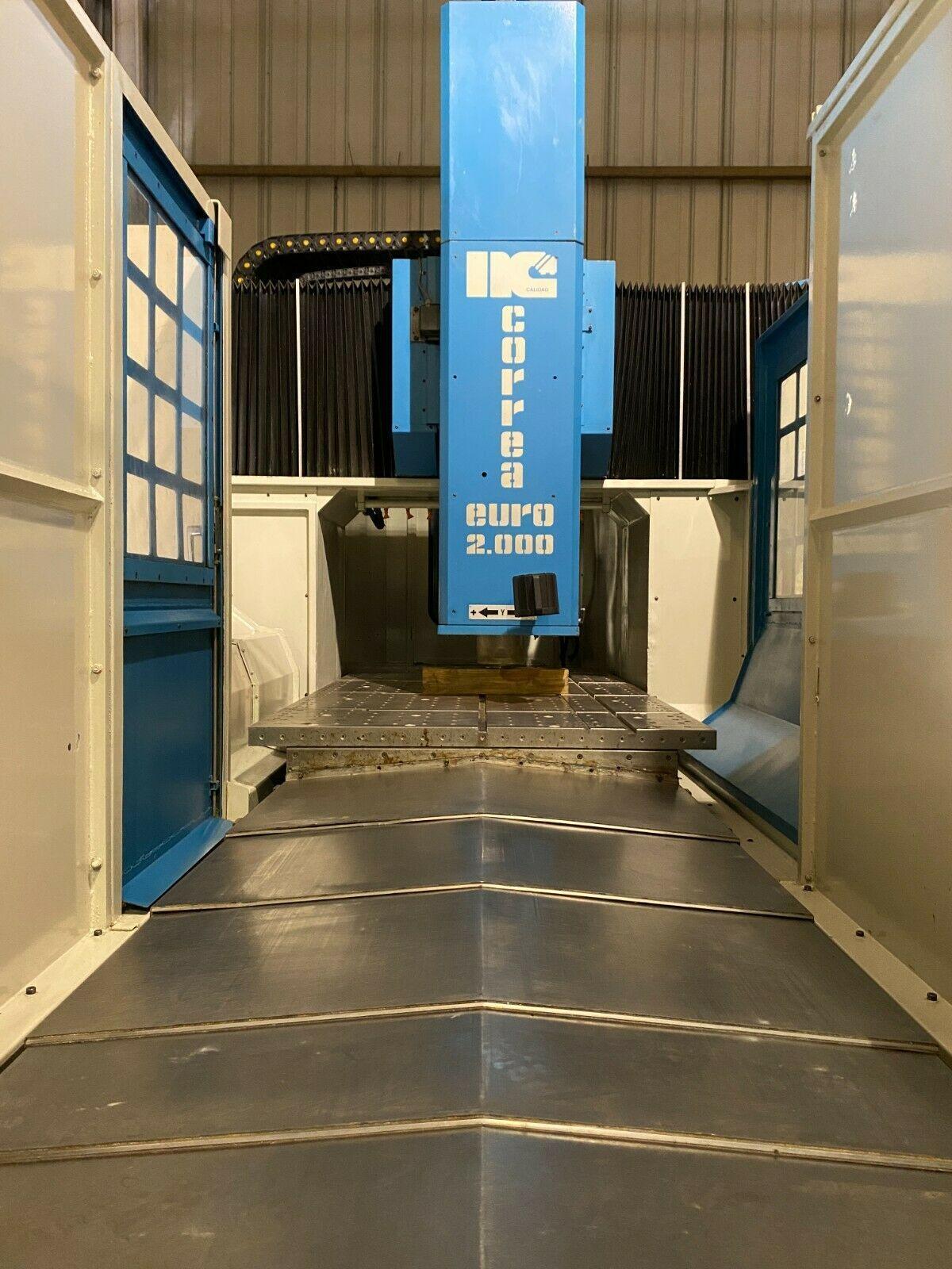 Nicolas Correa Euro-2000 CNC Vertical Bridge Mill 4