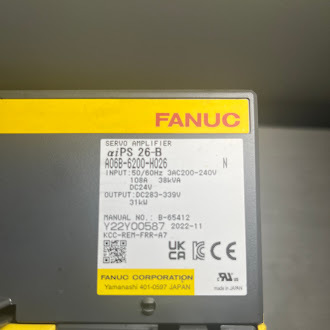 FANUC A06B-6200-H026 aiPS 26-B Servo Amplifier Amp Module Series N 1