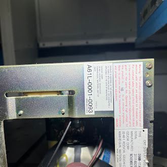 Fanuc A02B-0120-C041 Operator Interface 6