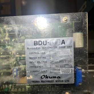 Okuma BDU-50A AC Servo Drive 1