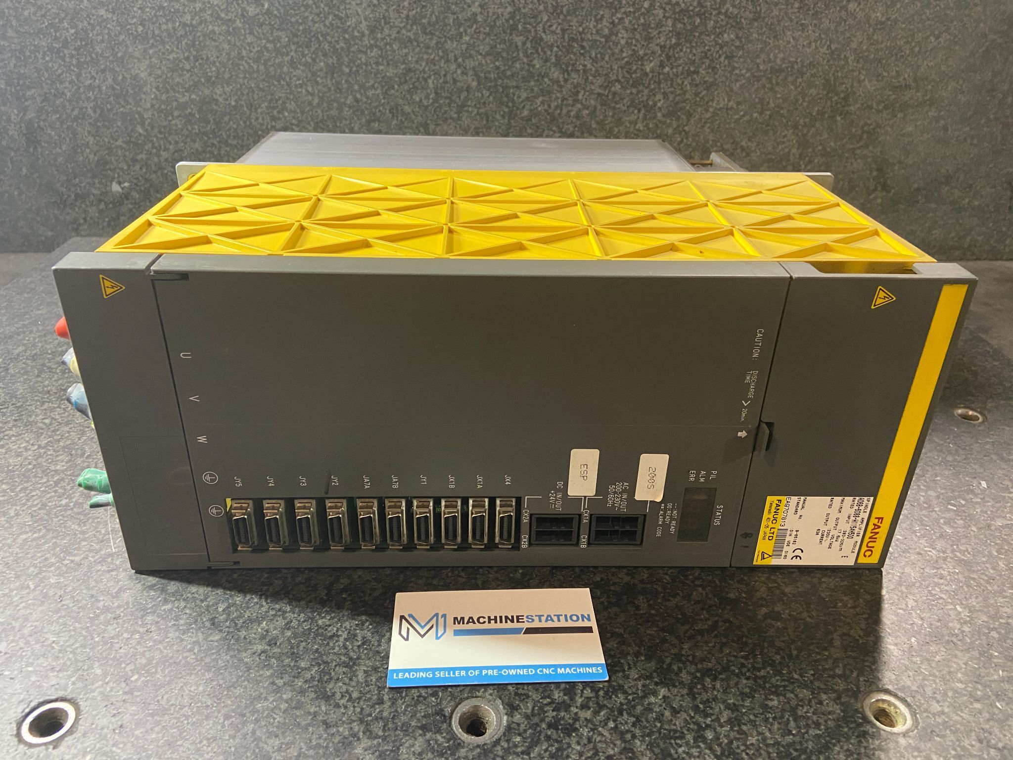 FANUC A06B-6088-H115#H500 Module Series E Spindle Amp Amplifier 0