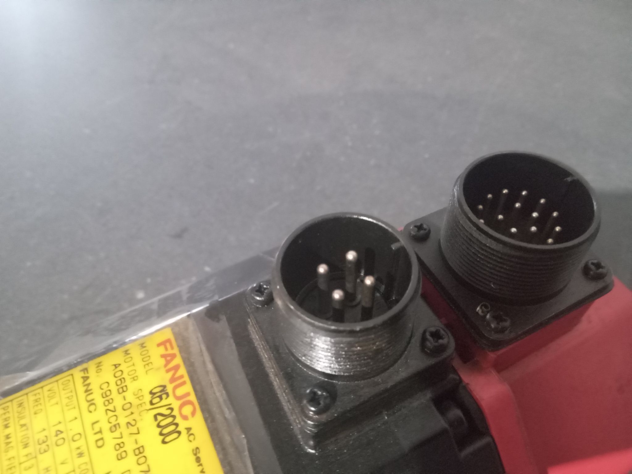 FANUC A06B-0127-B077 AC Servo Motor 3