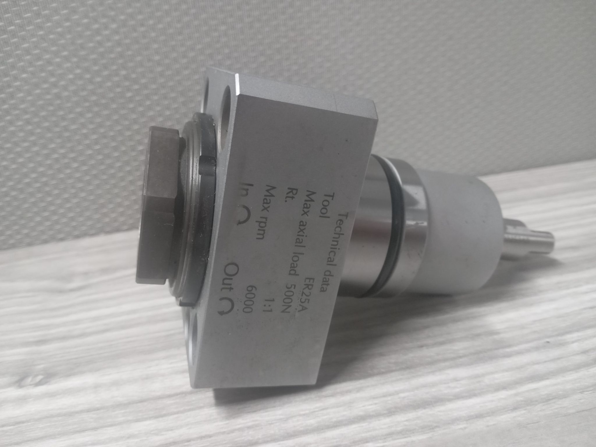 NAKAMURA TOME WT-100 Alberti MA-2.5 Straight Live Toolholder ER25A Axial BMT44 1