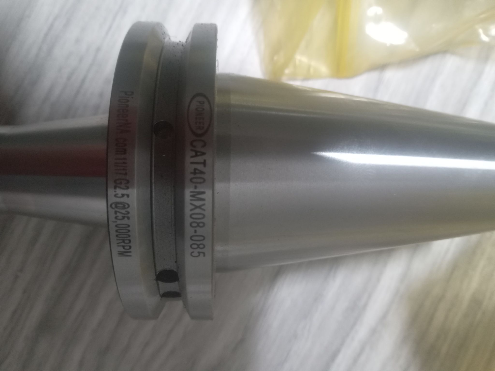 4X PIONEER CAT40-MX08-085 TOOL HOLDERS CAT40 Cat 40 MX08 MINI CHUCK 3.35 1