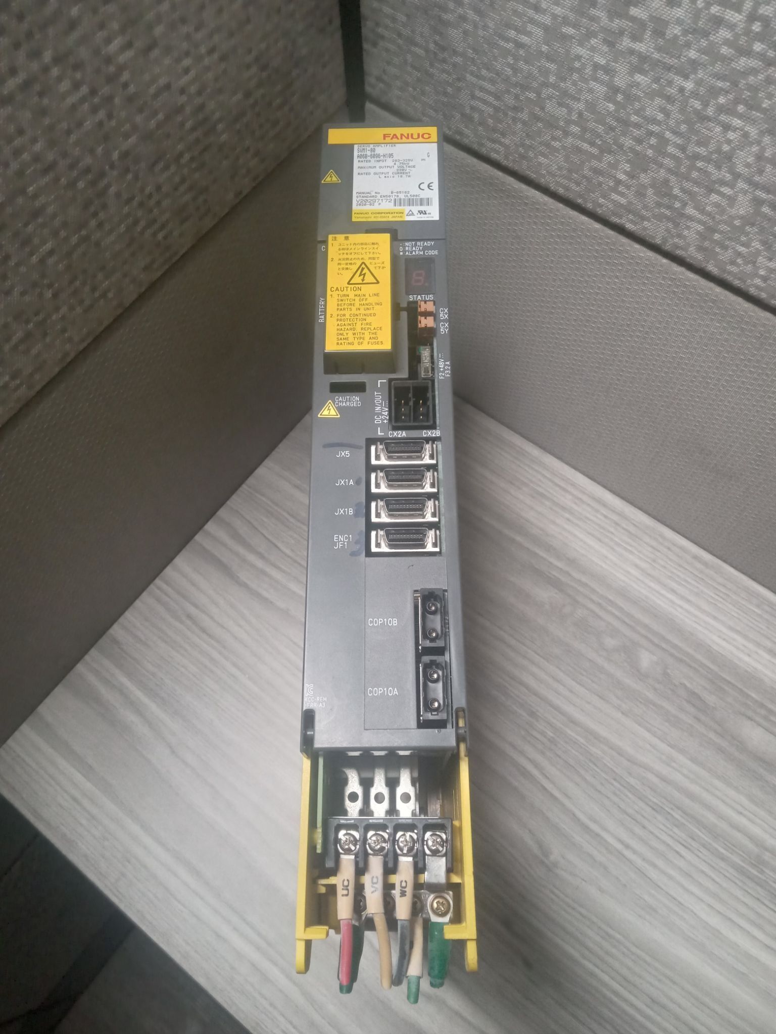 FANUC SVM1-80 A06B-6096-H105 Servo Amp Amplifier Drive Module Series G 2