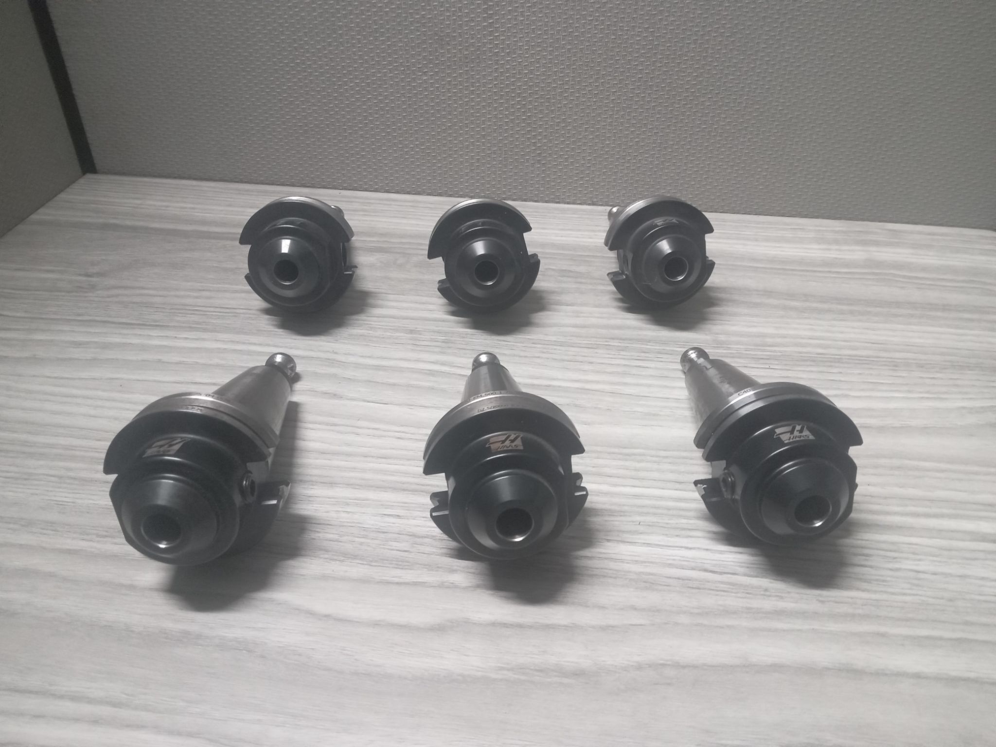 6X Haas CAT40 1/2" End Mill Holder x 1-3/4" Length TSC Haas 3