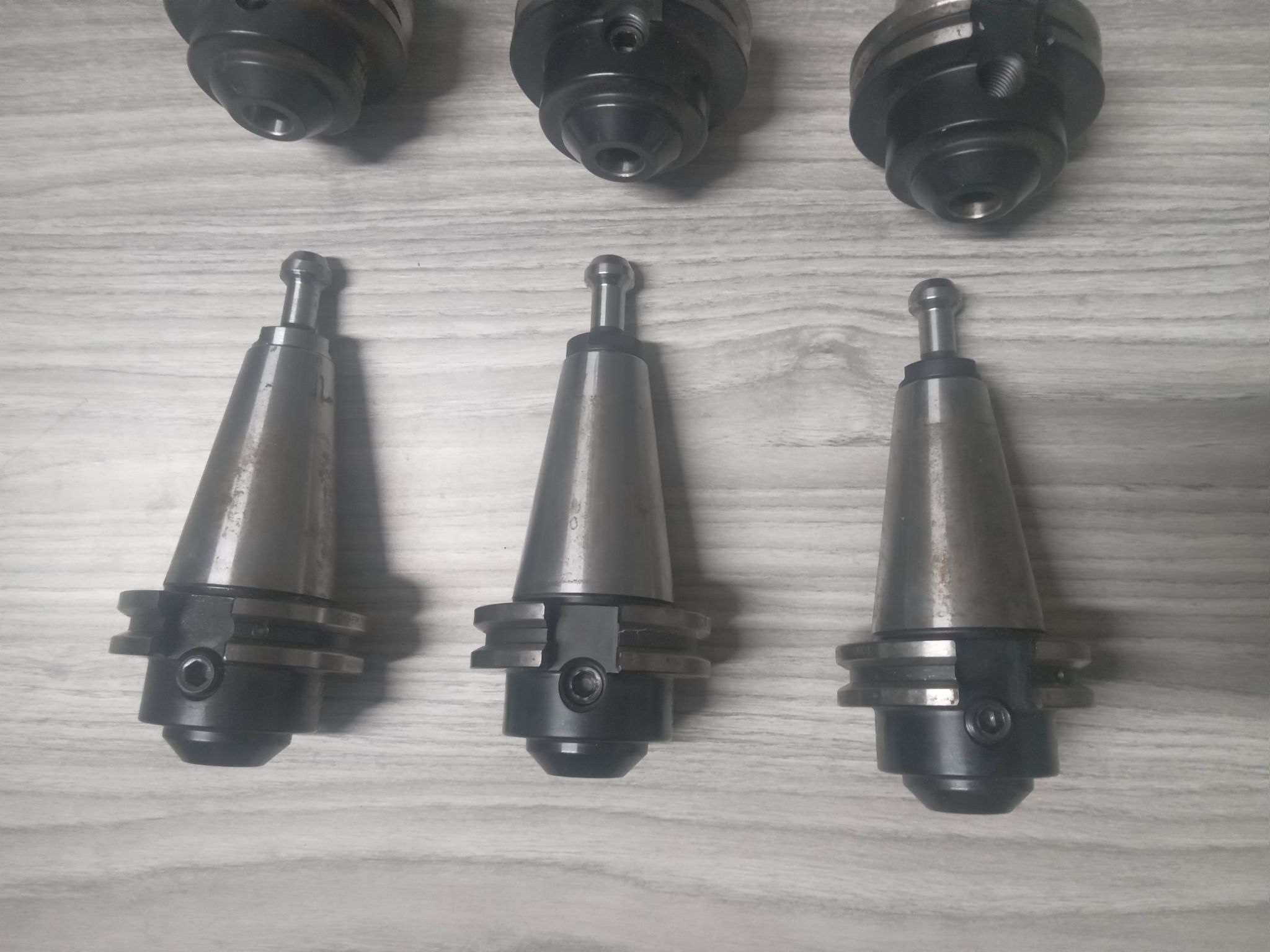 6X Haas CAT40 1/2" End Mill Holder x 1-3/4" Length TSC Haas 7