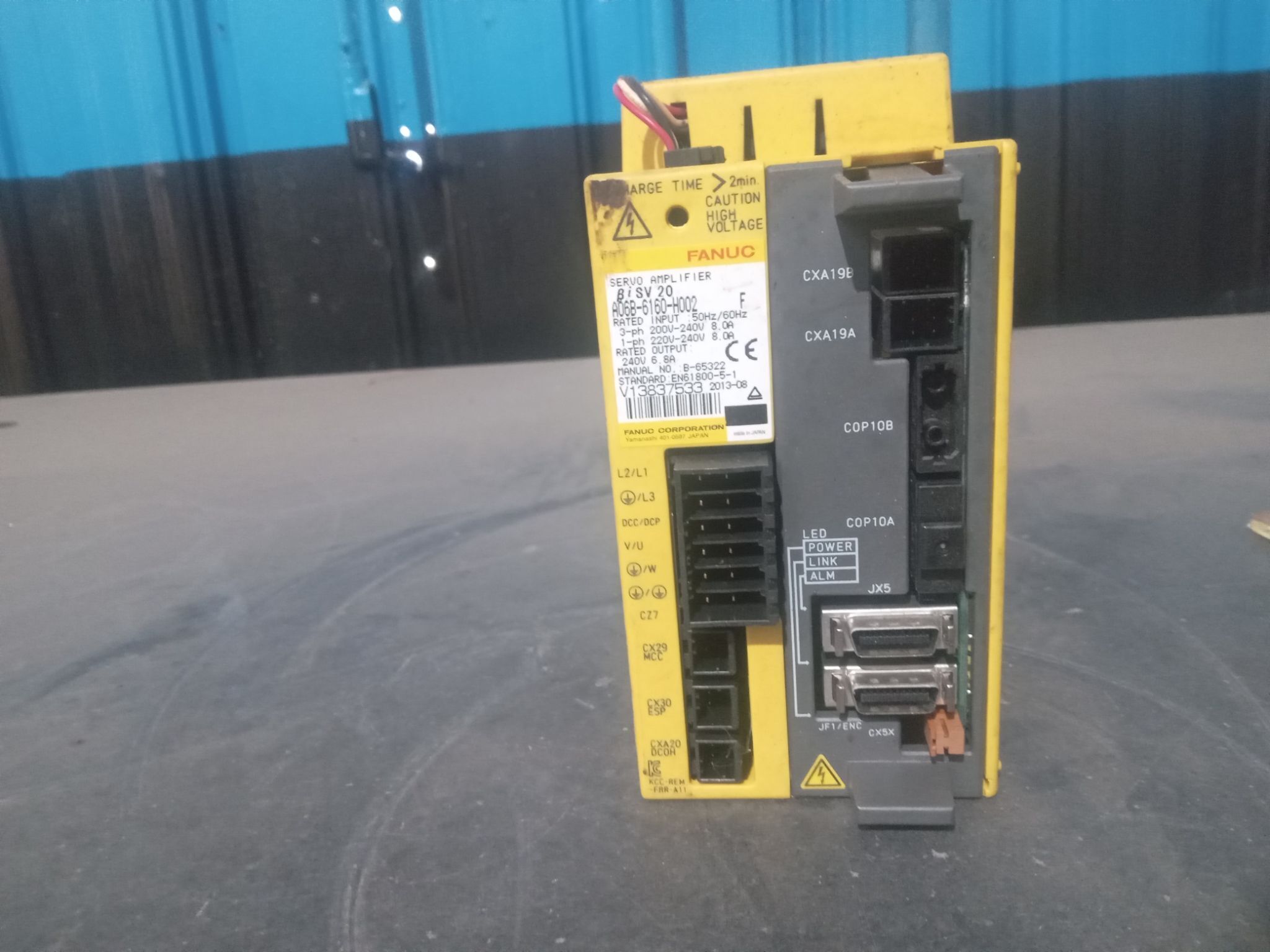 FANUC A06b-6160-H002 Fanuc Servo Amp Amplifier Module Series F 0