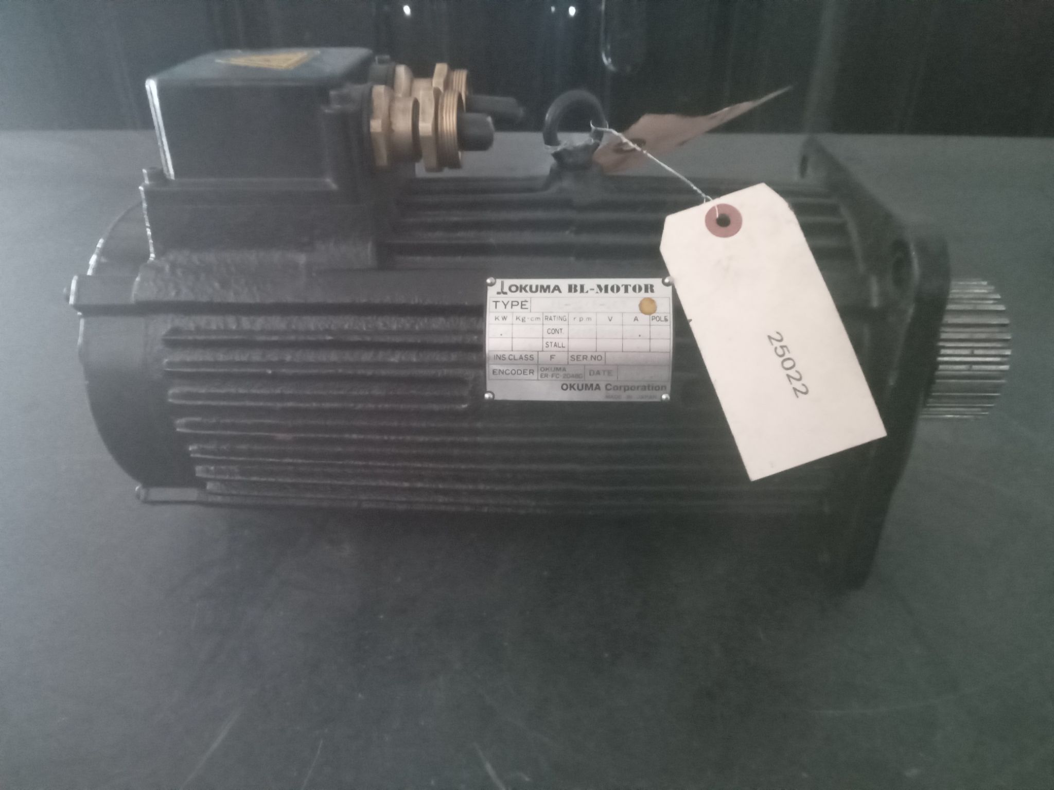 OKUMA BL-120E-207 w/ ENCODER : ER-FC-204BD 0