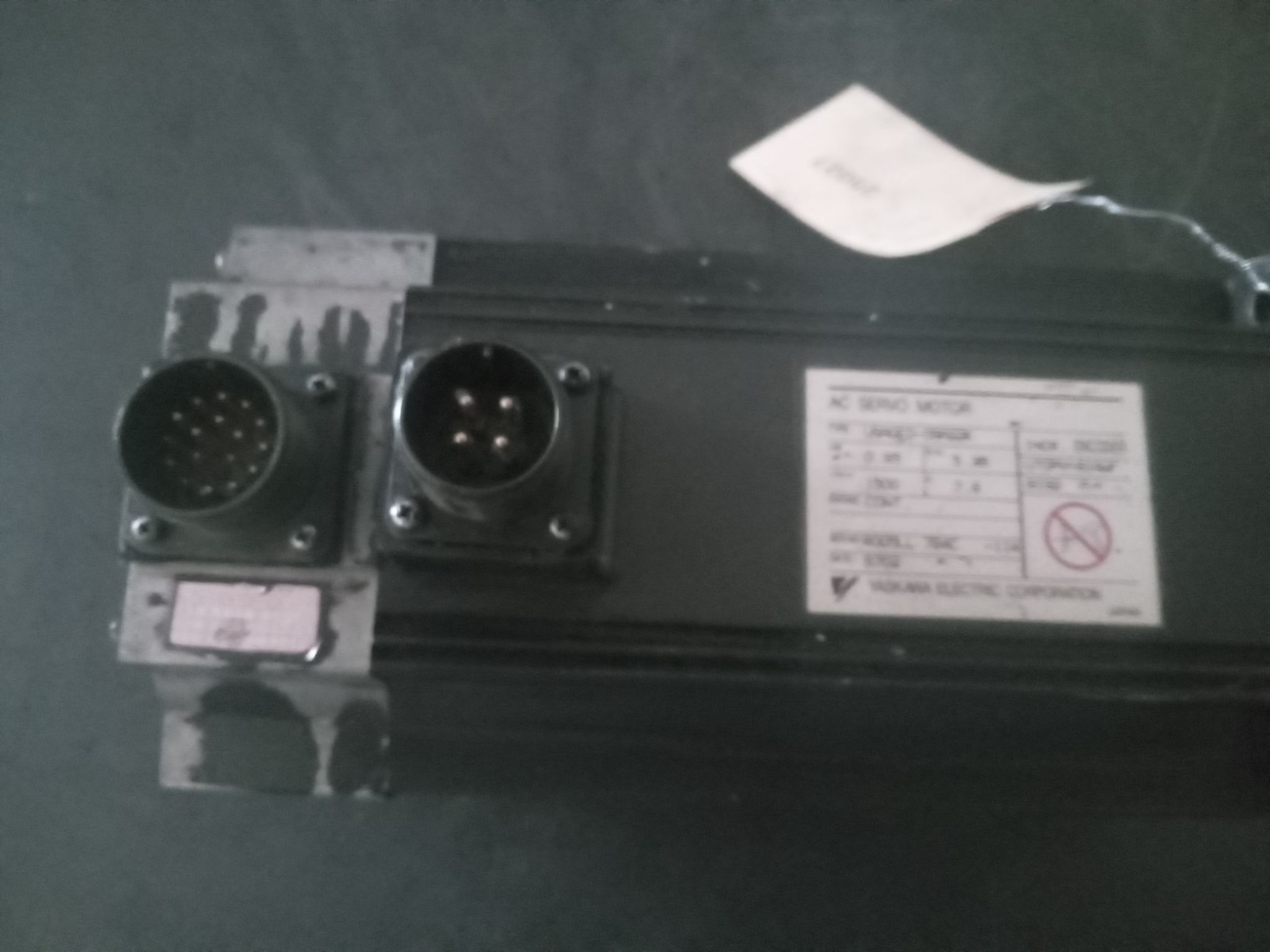 YASKAWA USAGED-09A22K AC SERVO MOTOR INCLUDING ENCODER UTOPH-B1AWF 3