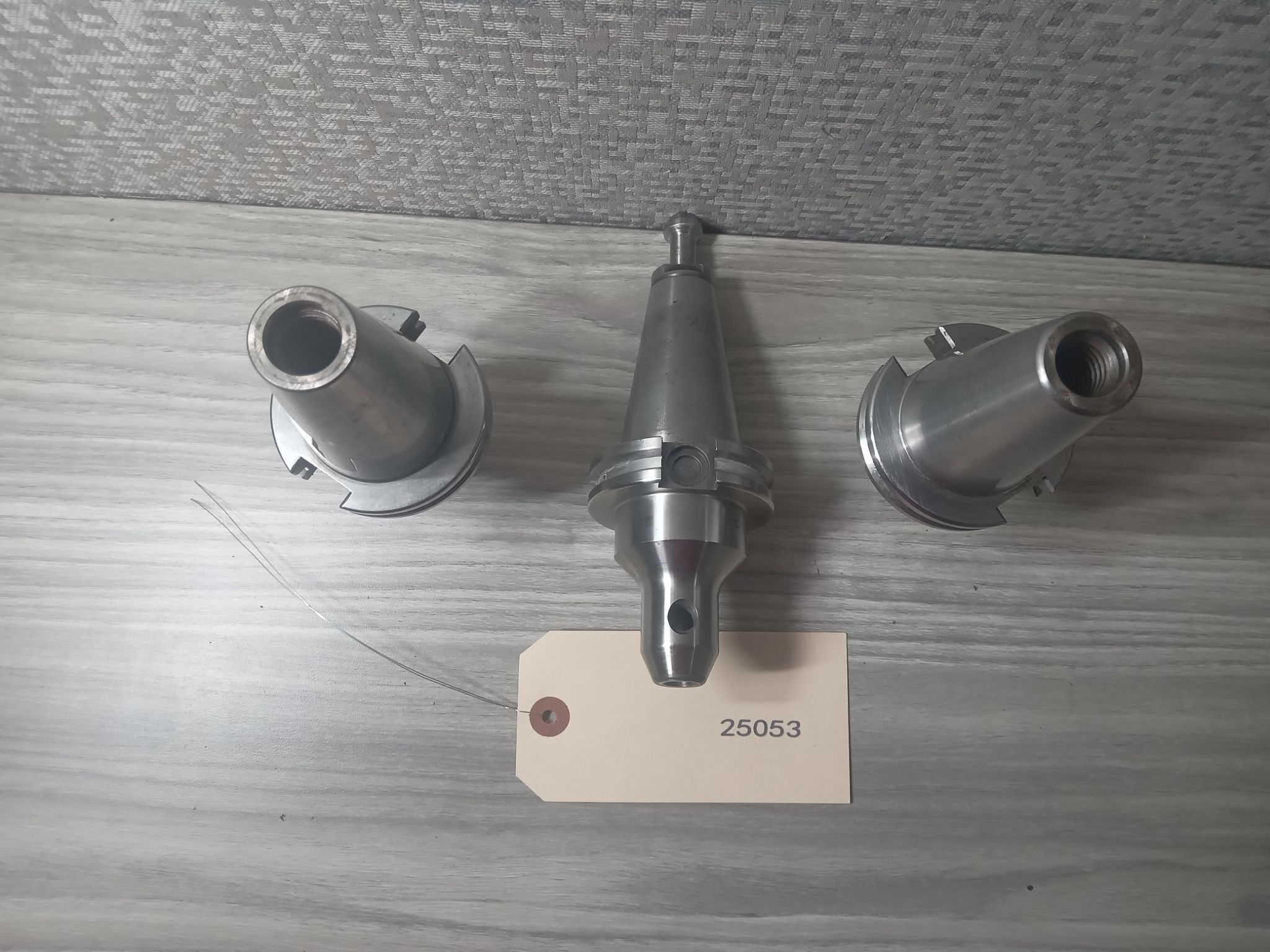 3x SYIC CAT40 Tool Holders Side Lock Weldon Flat 1/2" 3/8" 5/16" 4