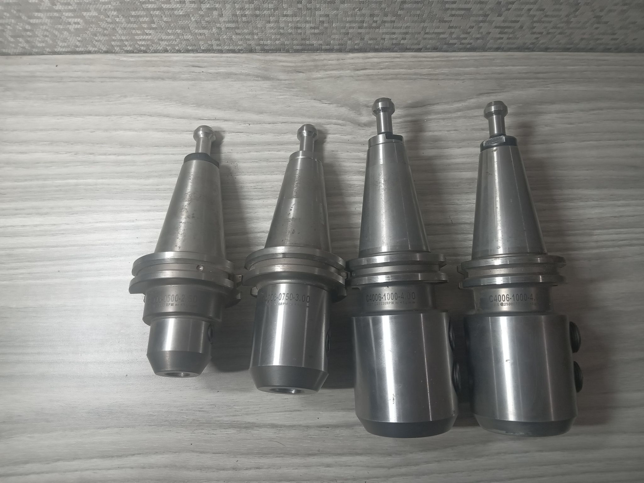 4x SYIC CAT40 CAT 40 Tool Holder Side Weldon Flat 0.75 solid 1/2 3/4 1 inch 1