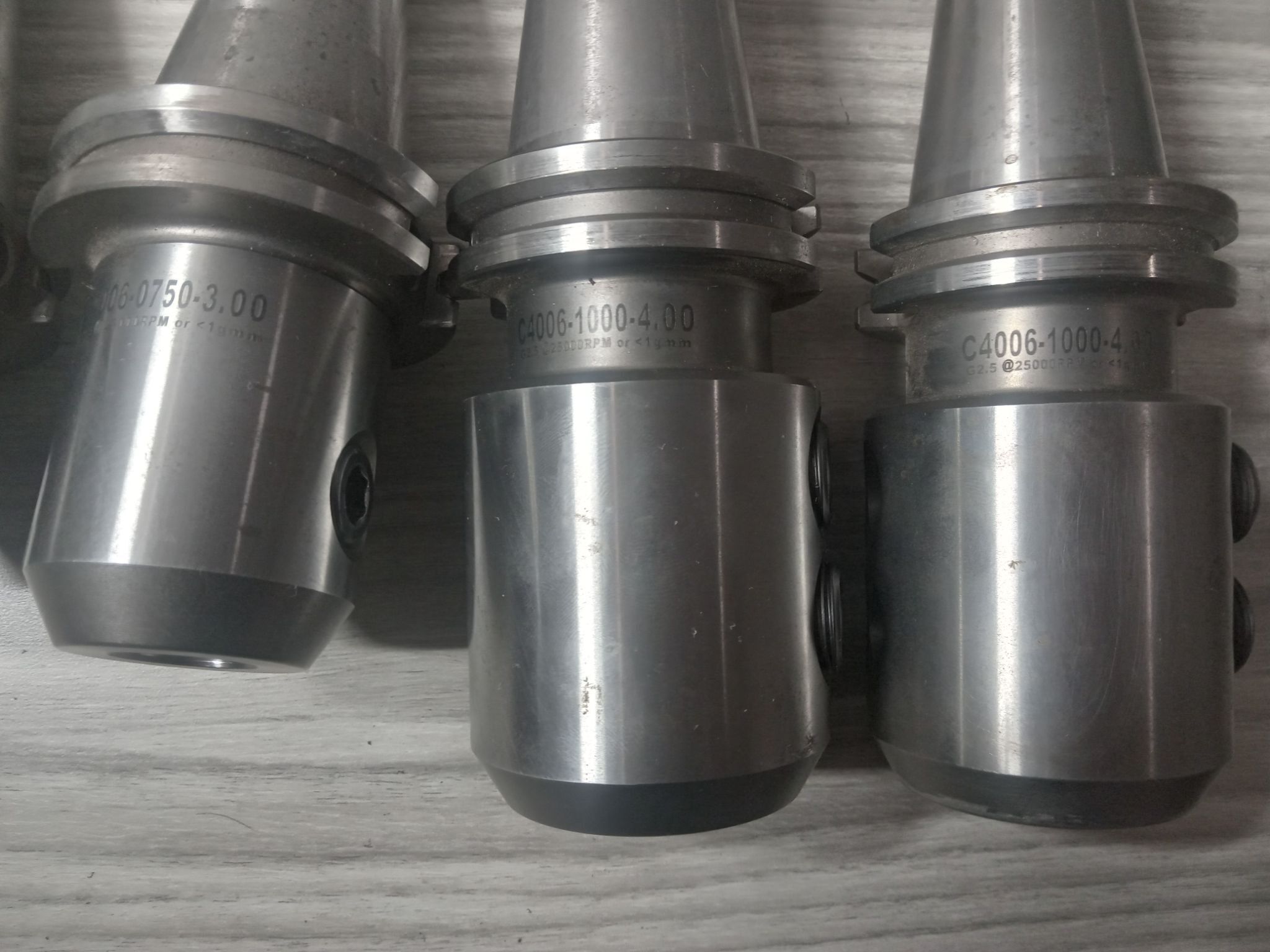 4x SYIC CAT40 CAT 40 Tool Holder Side Weldon Flat 0.75 solid 1/2 3/4 1 inch 3