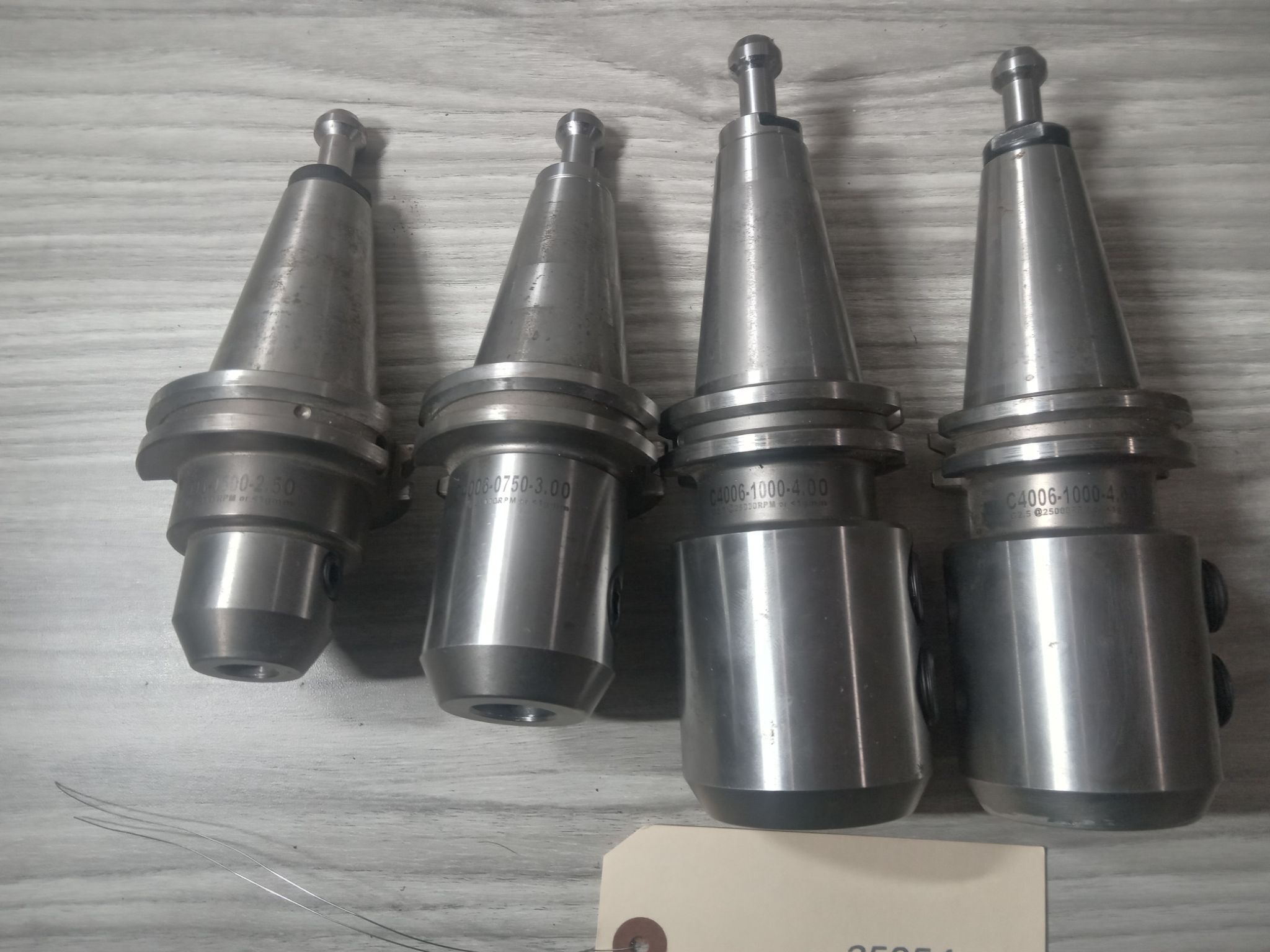4x SYIC CAT40 CAT 40 Tool Holder Side Weldon Flat 0.75 solid 1/2 3/4 1 inch 5