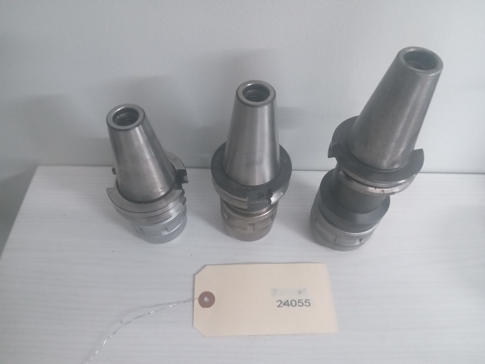 Lot of 3 Milling Chucks Nikken NCAT40-C374-70U-IDU, Manyo Made in Japan 4