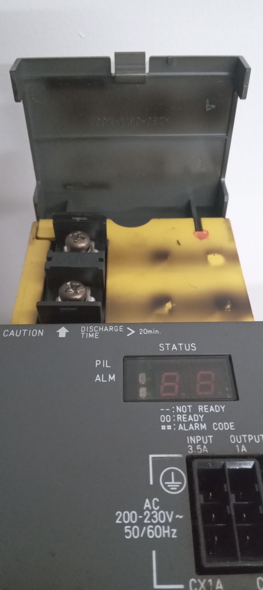 FANUC A06B-6077-H106 POWER SUPPLY MODULE SERIES B MANAUAL No B-65162 4