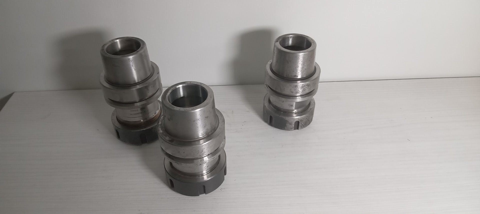 3x HSK63E Tool Holders Klein ItalyT118.987.R HSK63E-ER40 ER40 6