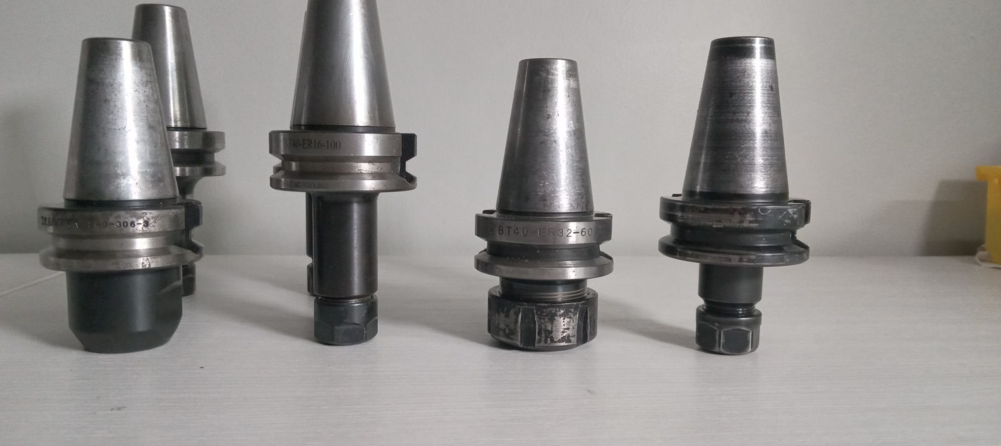 BT40 Tool Holders SYIC AW Ann Way Made in Japan Weldon Flat ER32 ER16 Collet 3