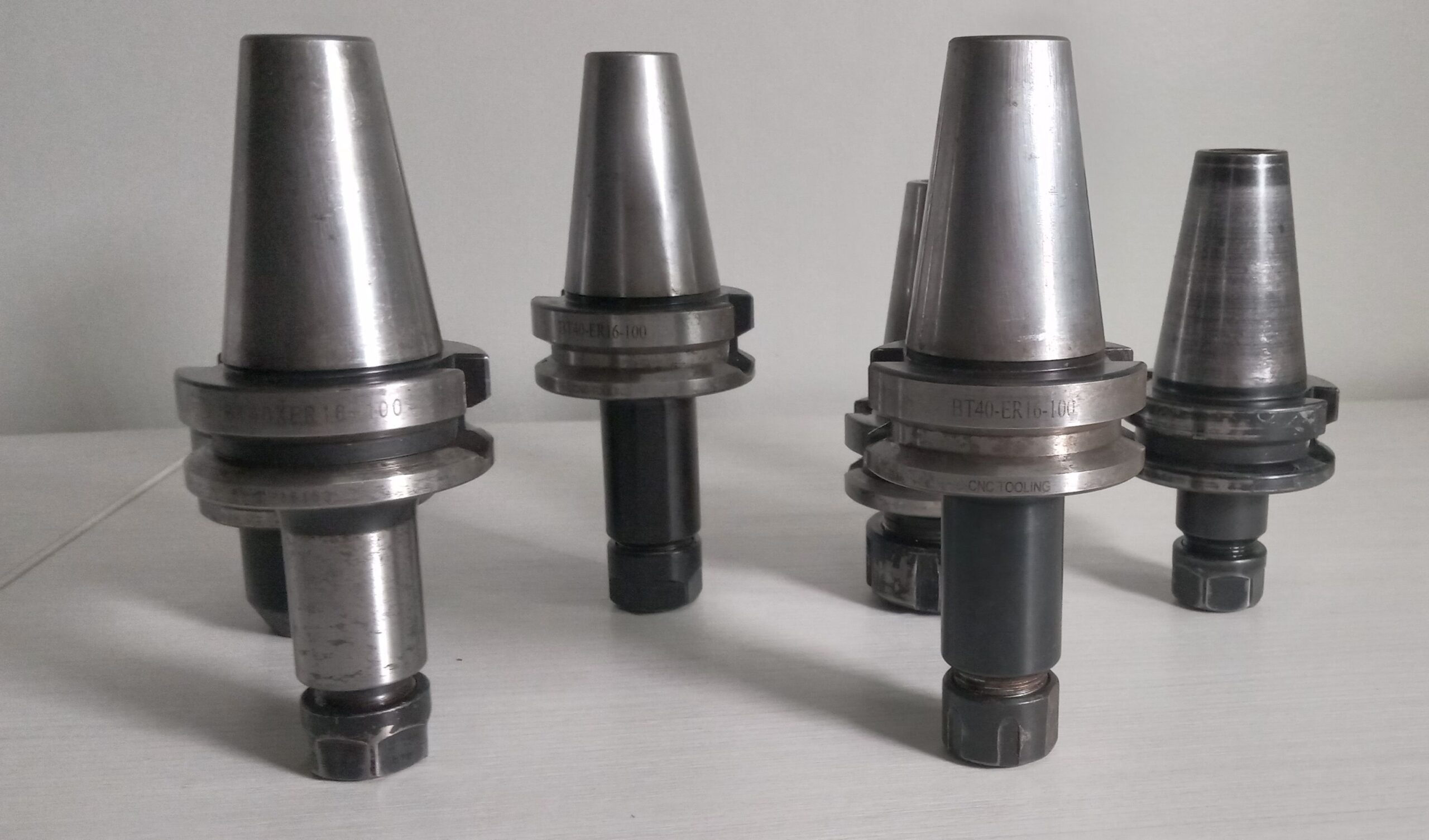 BT40 Tool Holders SYIC AW Ann Way Made in Japan Weldon Flat ER32 ER16 Collet 4