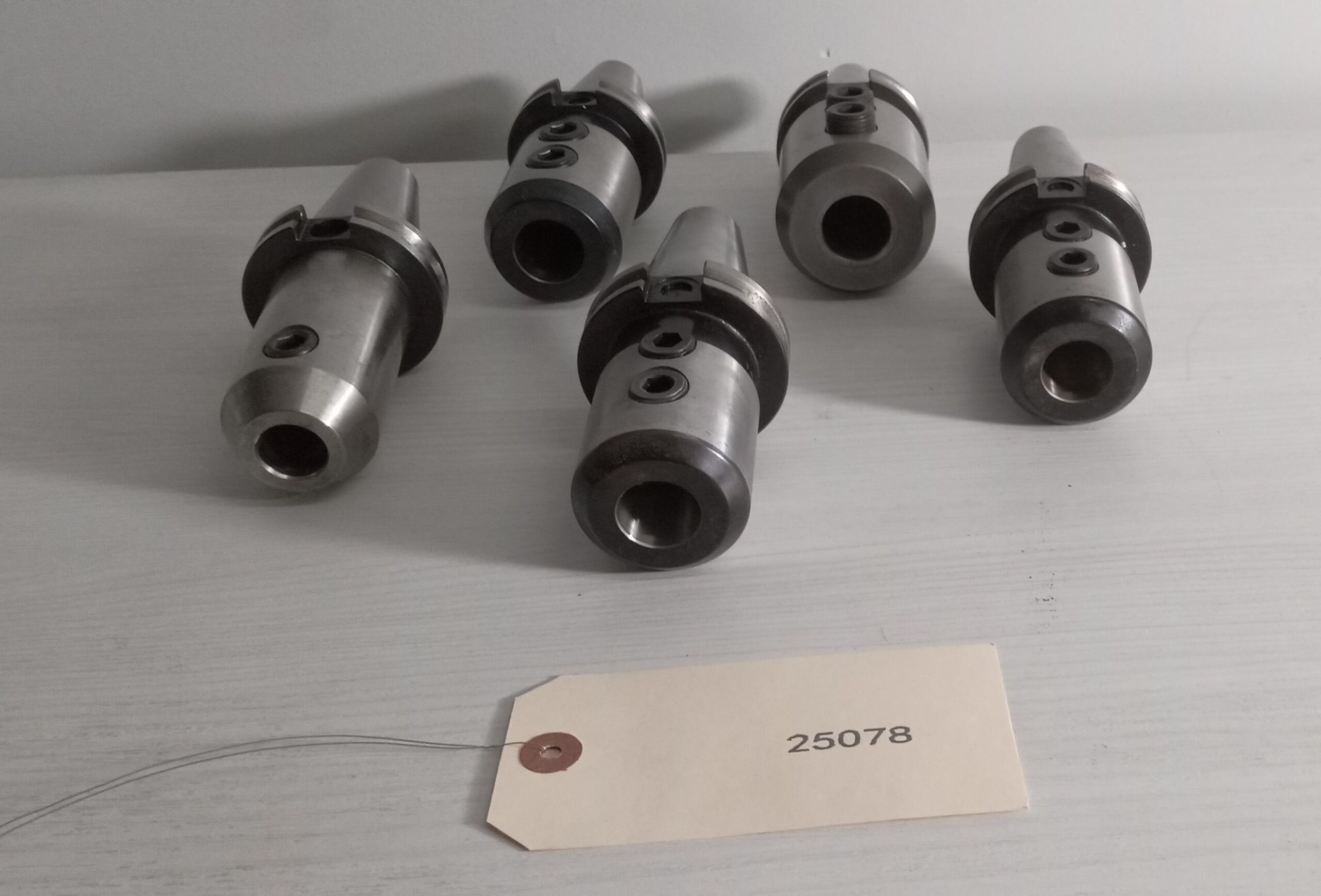 Lot of 5x Cat40 Cat 40 Weldon Lyndex Nikken SYIC TECHNIKS SpinTru 1