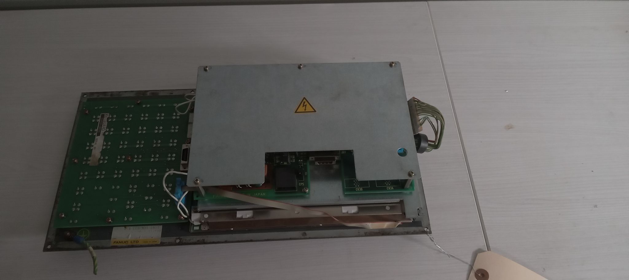 GE FANUC SERIES 18-T LCD/MDI UNIT A02B-0120-C066/TAR N 00179 A20B-1004-0640 1